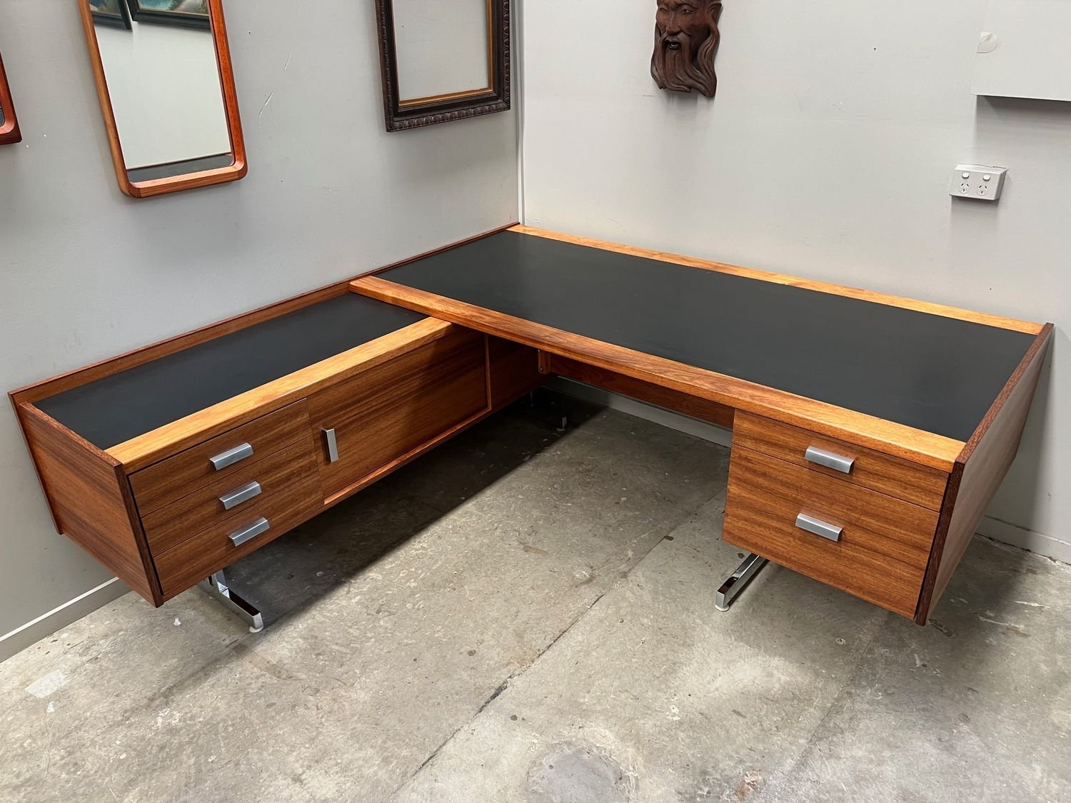 Mid-Century Modern Executive Desk