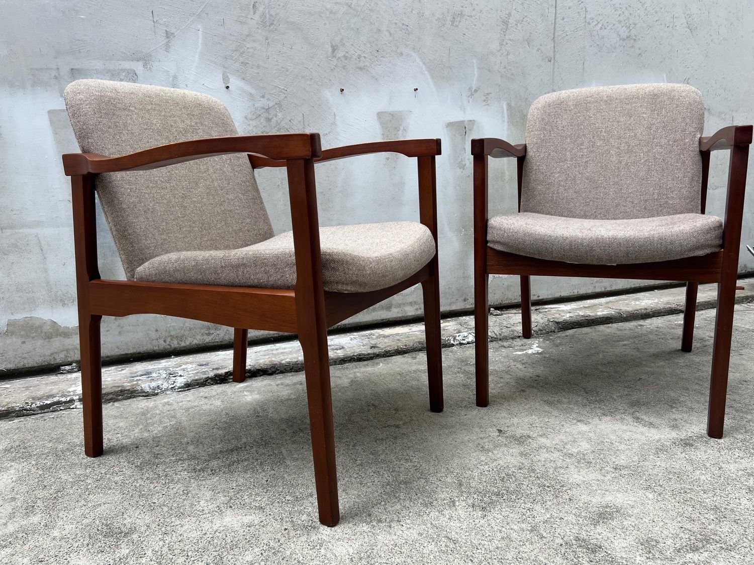 Pair of Don Rex Mid-Century Armchairs