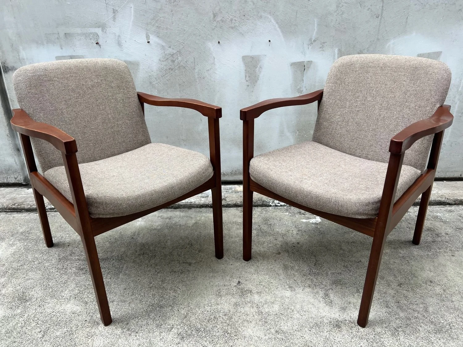 Pair of Don Rex Mid-Century Armchairs