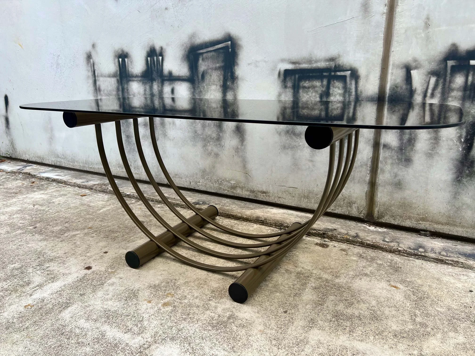 1970s Vintage Postmodern Italian Dining Table