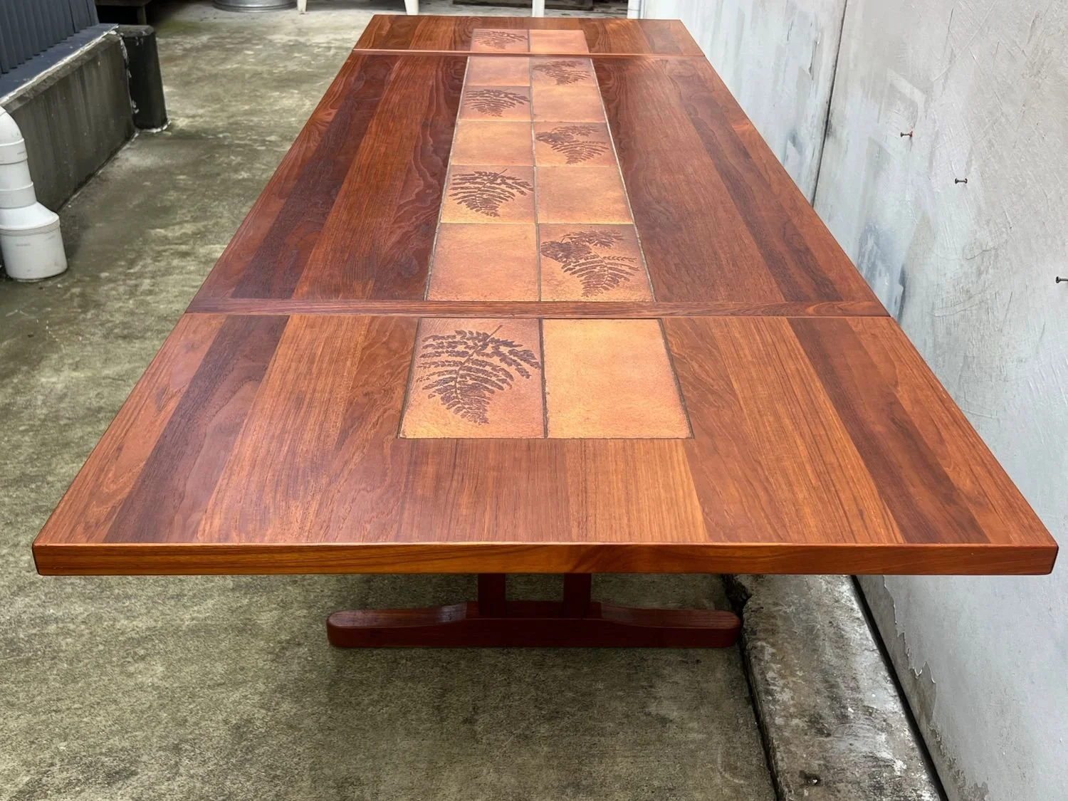 Mid-Century Danish Drop Leaf Dining Table by Gangsø Møbler