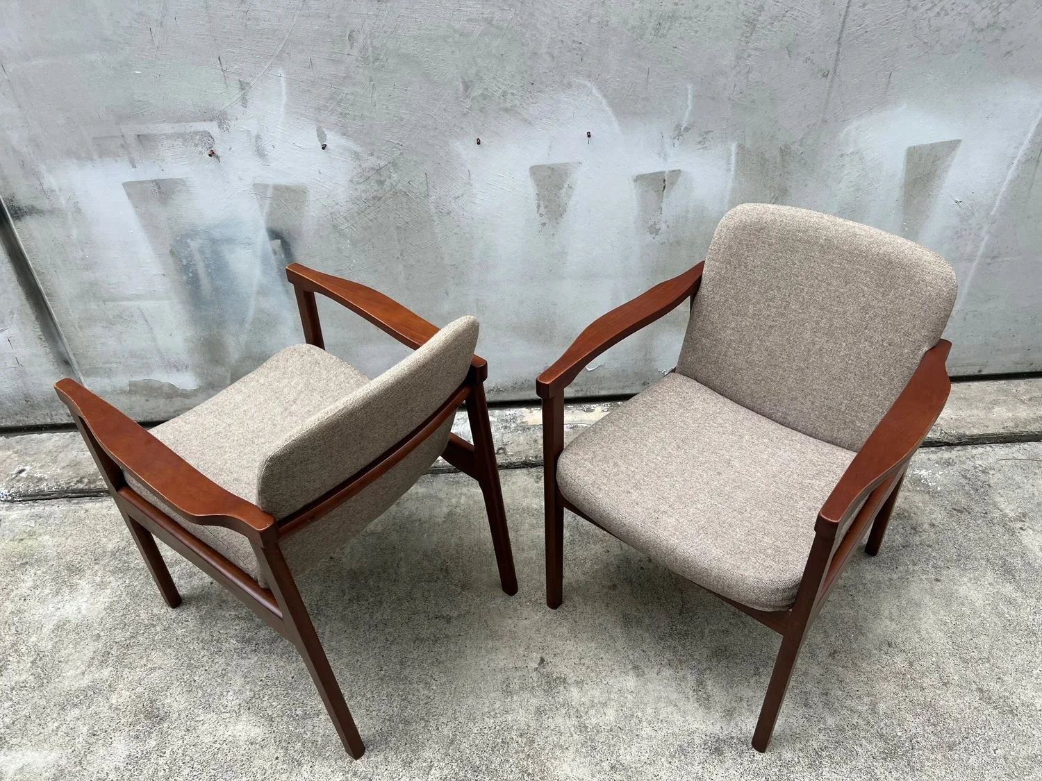 Pair of Don Rex Mid-Century Armchairs