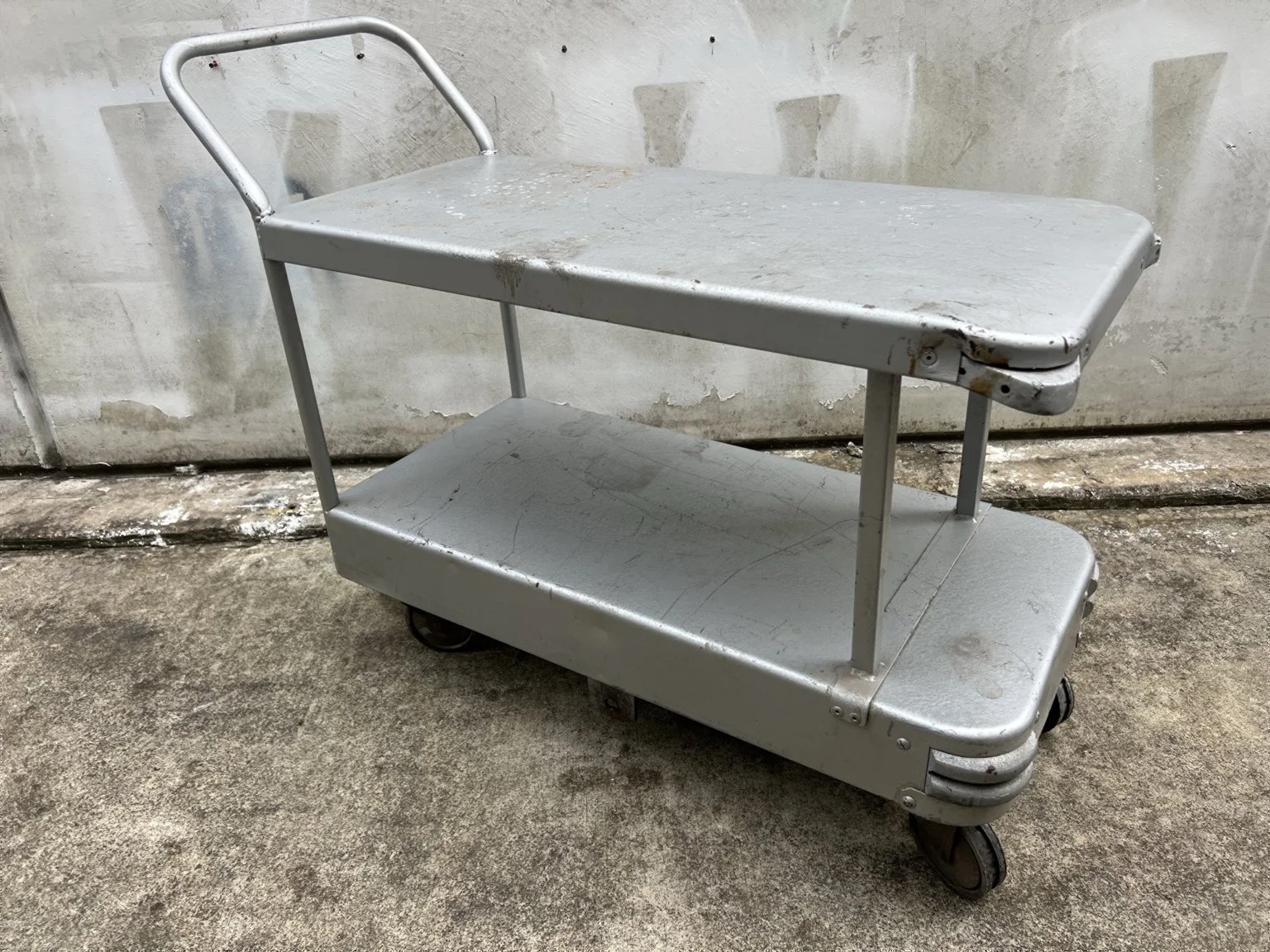 Vintage Industrial Factory Trolley