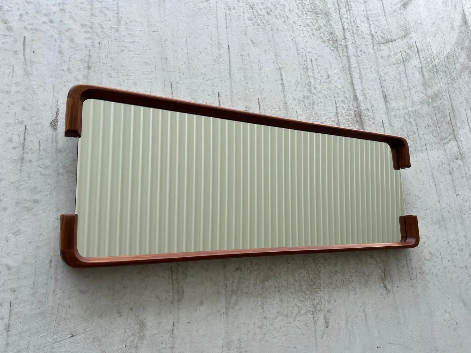 Wall Mirror – Solid Teak Frame