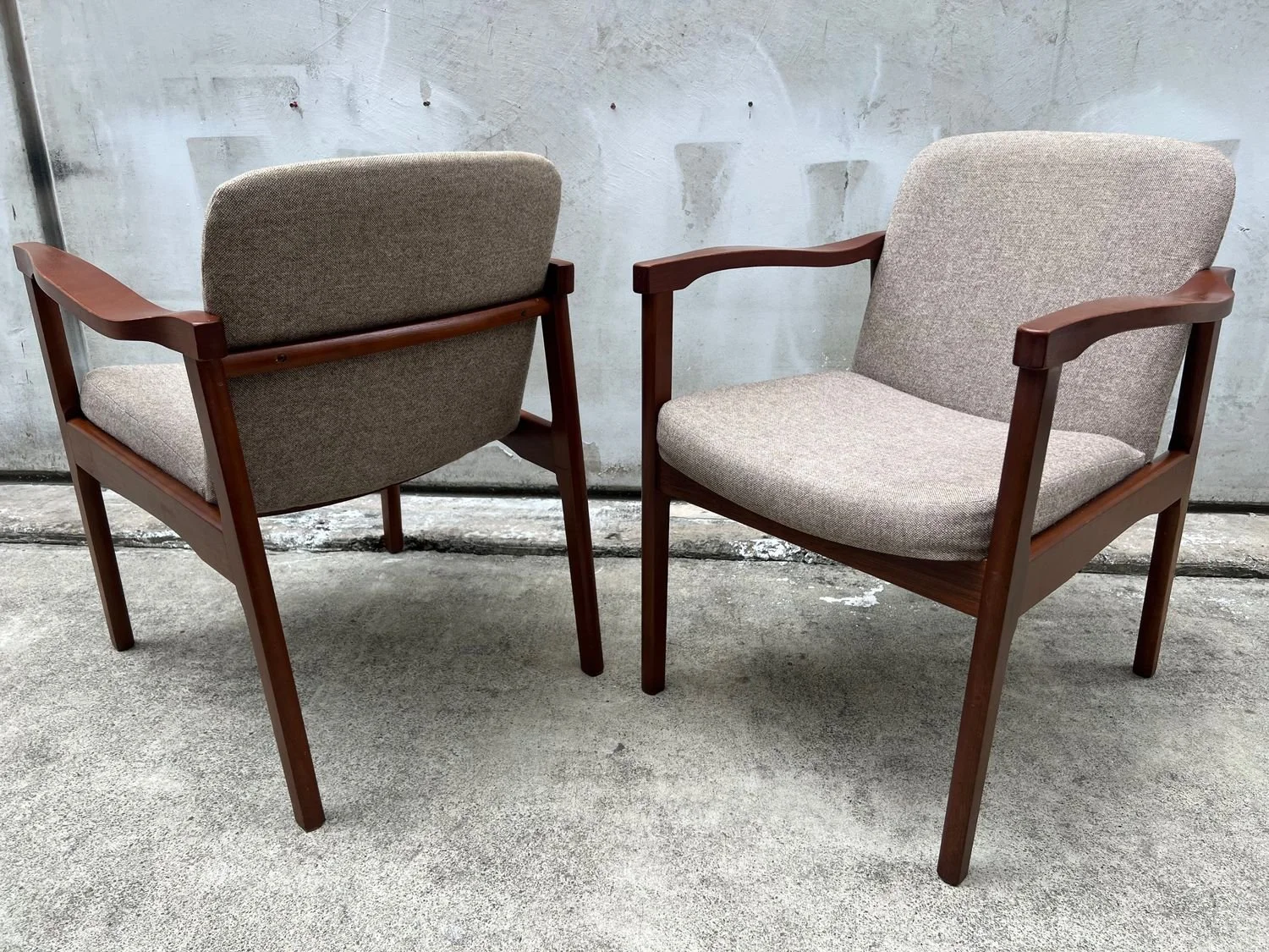 Pair of Don Rex Mid-Century Armchairs