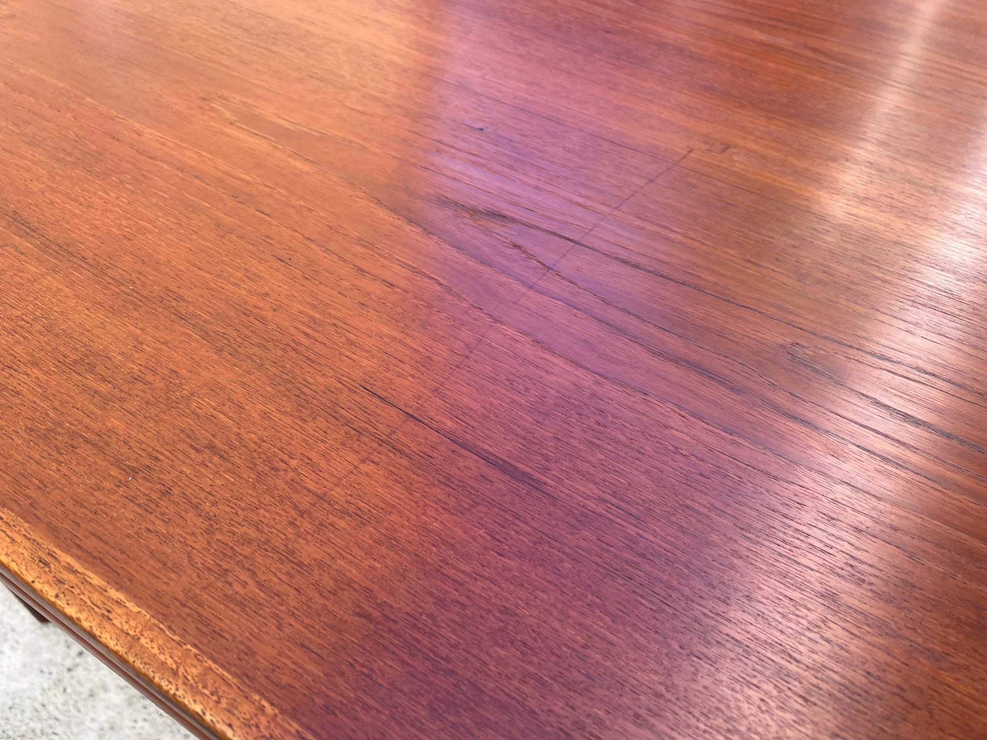 Mid-Century Modern Square Extendable Parker Dining Table