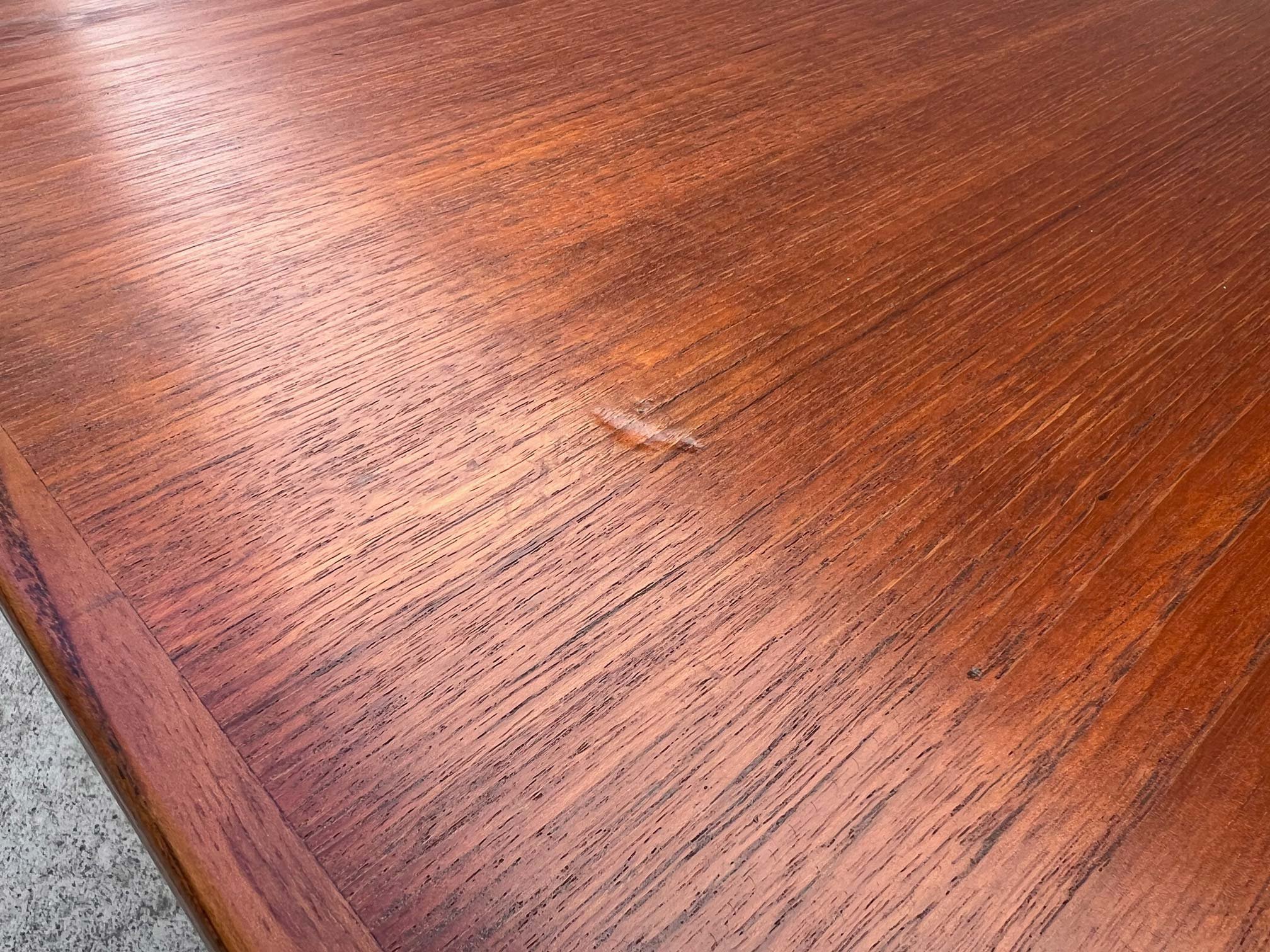 Mid-Century Modern Square Extendable Parker Dining Table