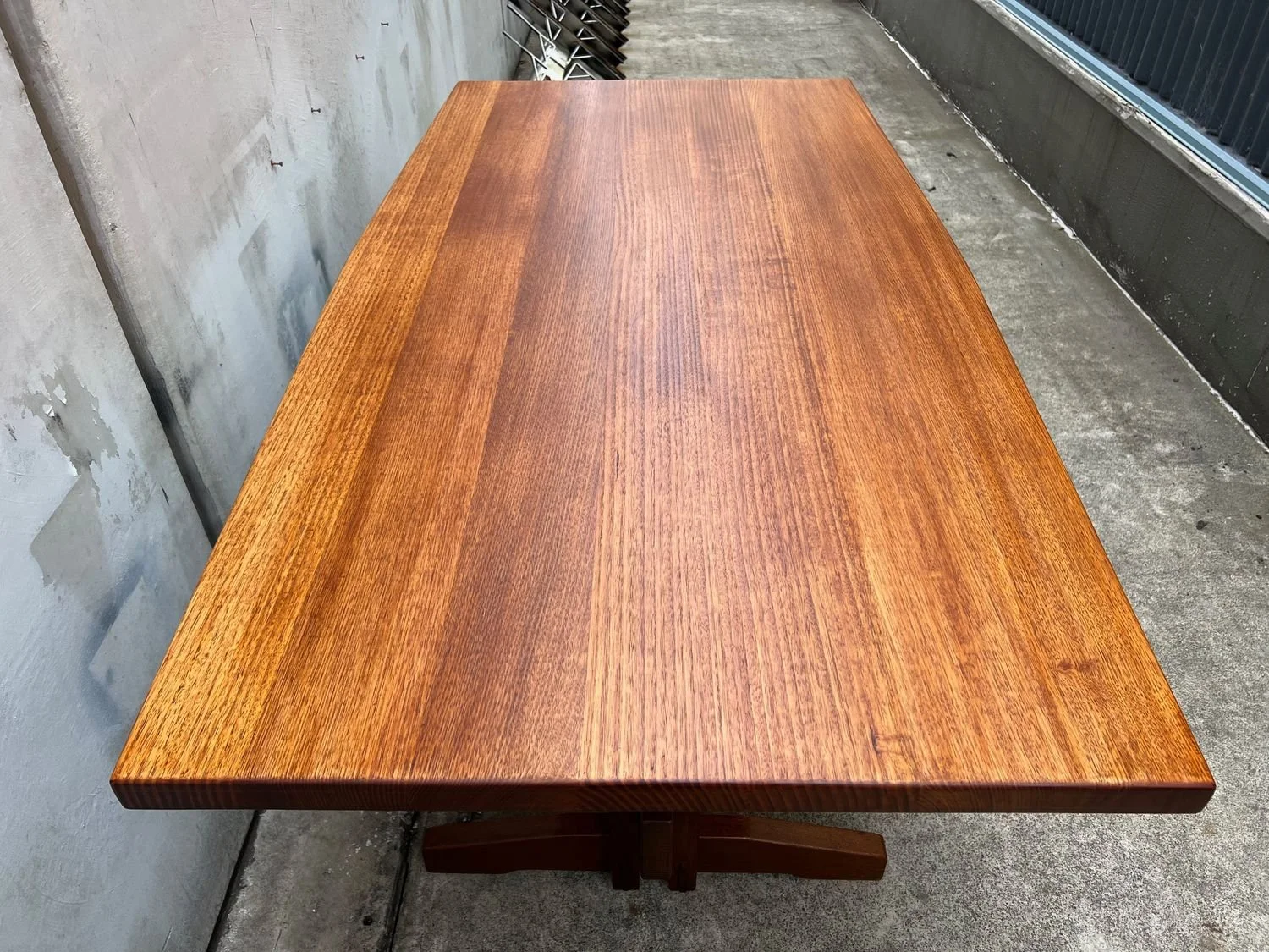 Restored Vintage Dining Table Solid Timber