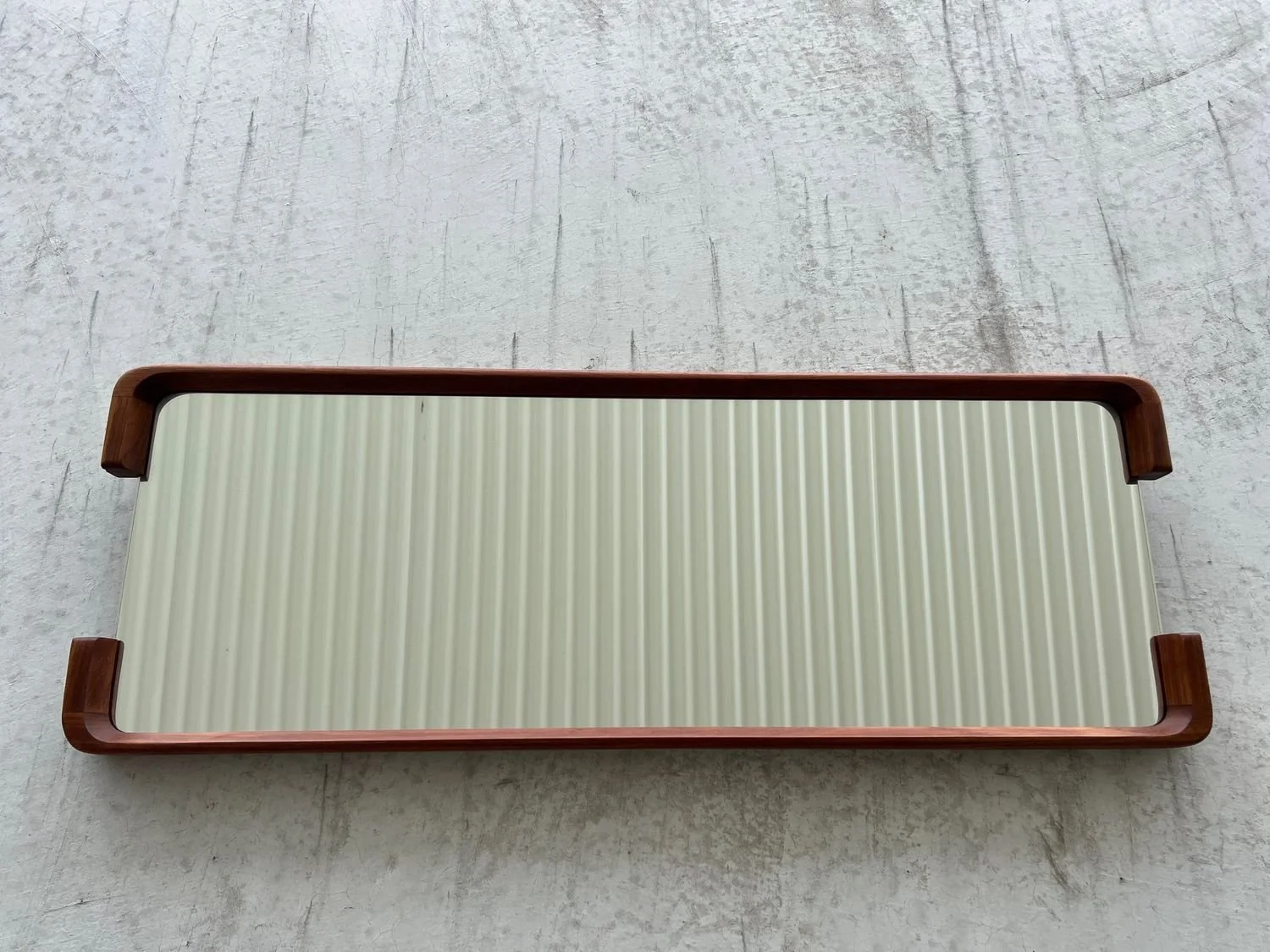 Wall Mirror Solid Teak Frame