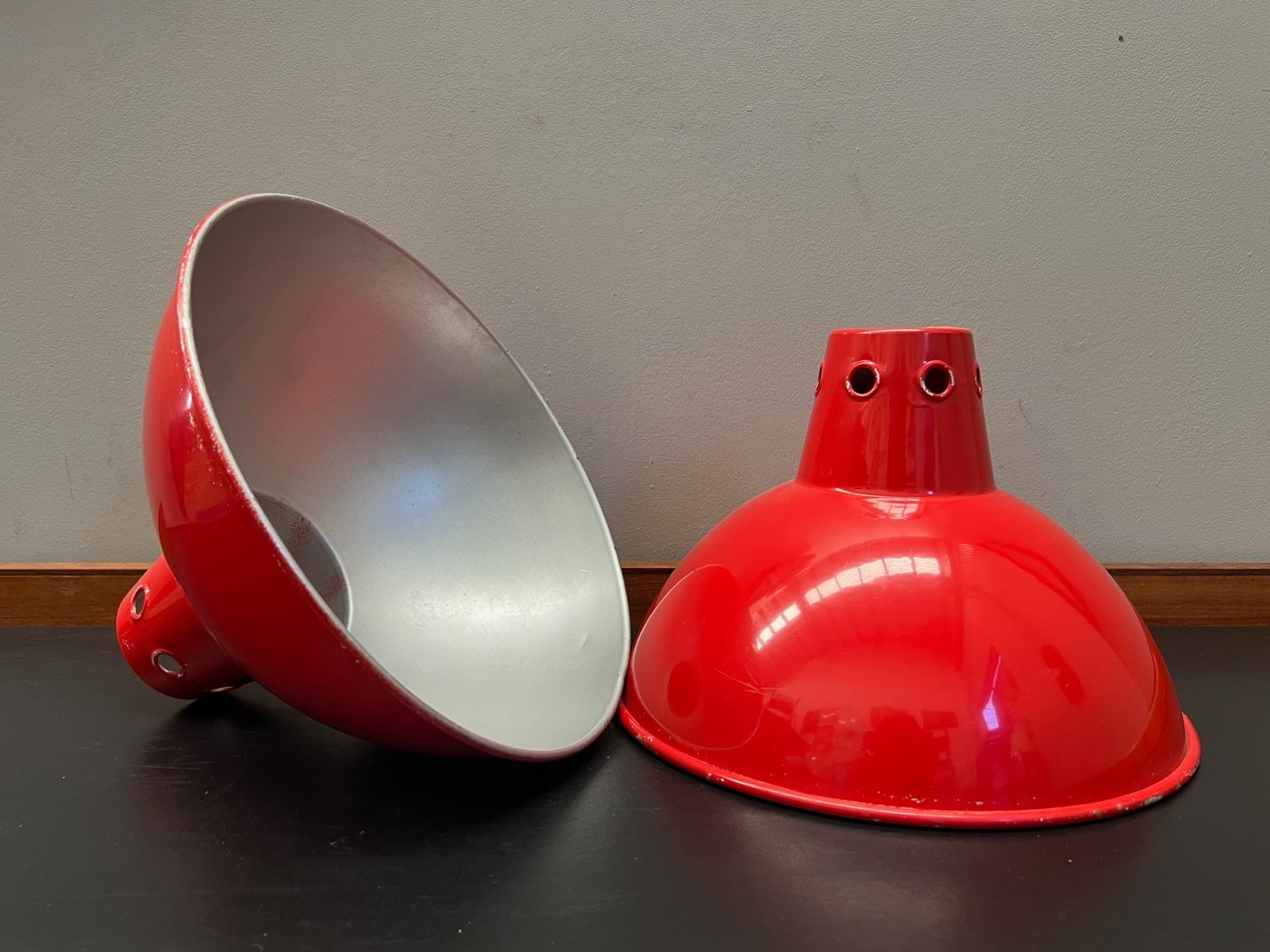 Pair of Vintage Light Shades