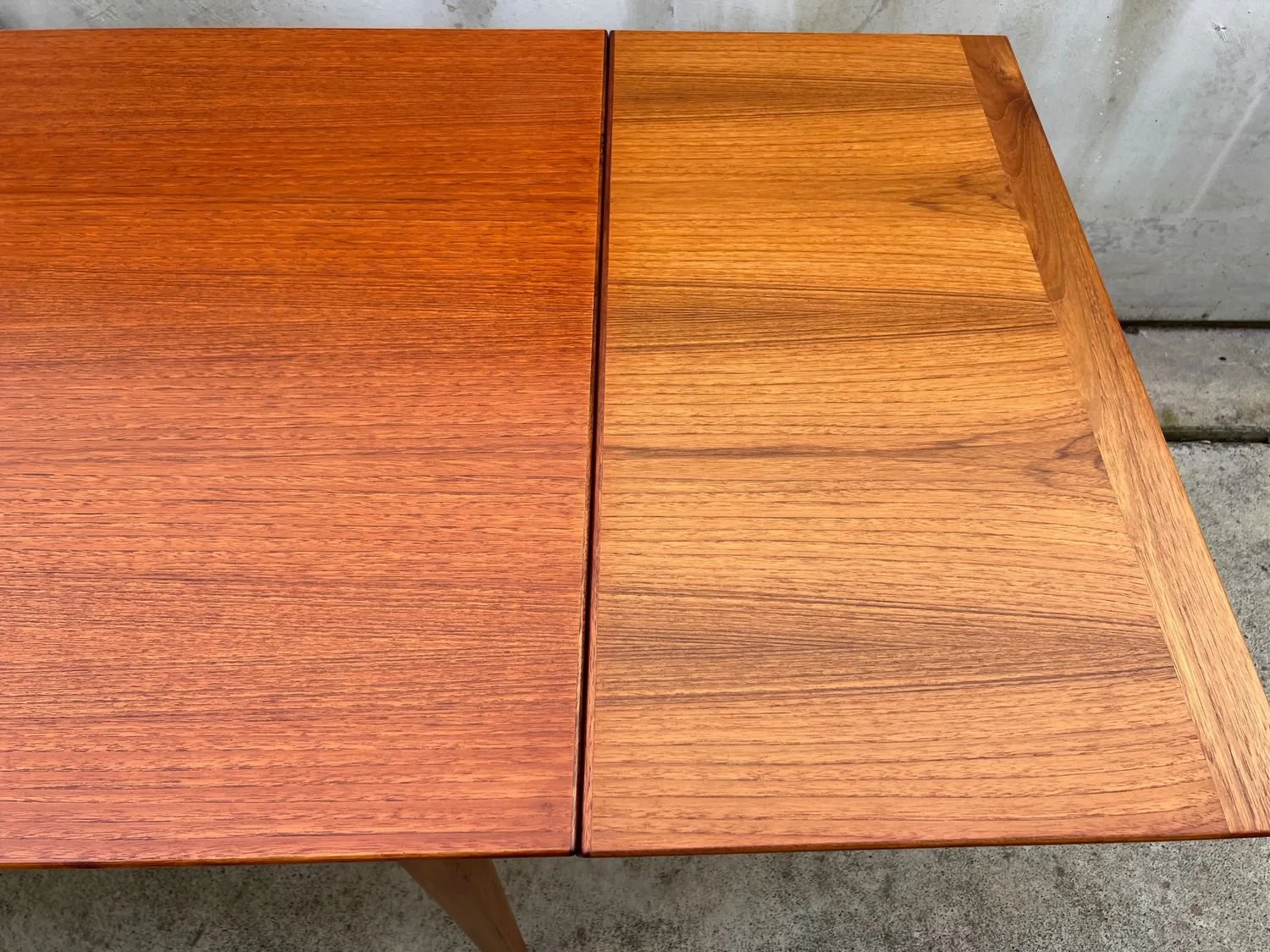Restored Mid-Century Fler 64 Extension Dining Table