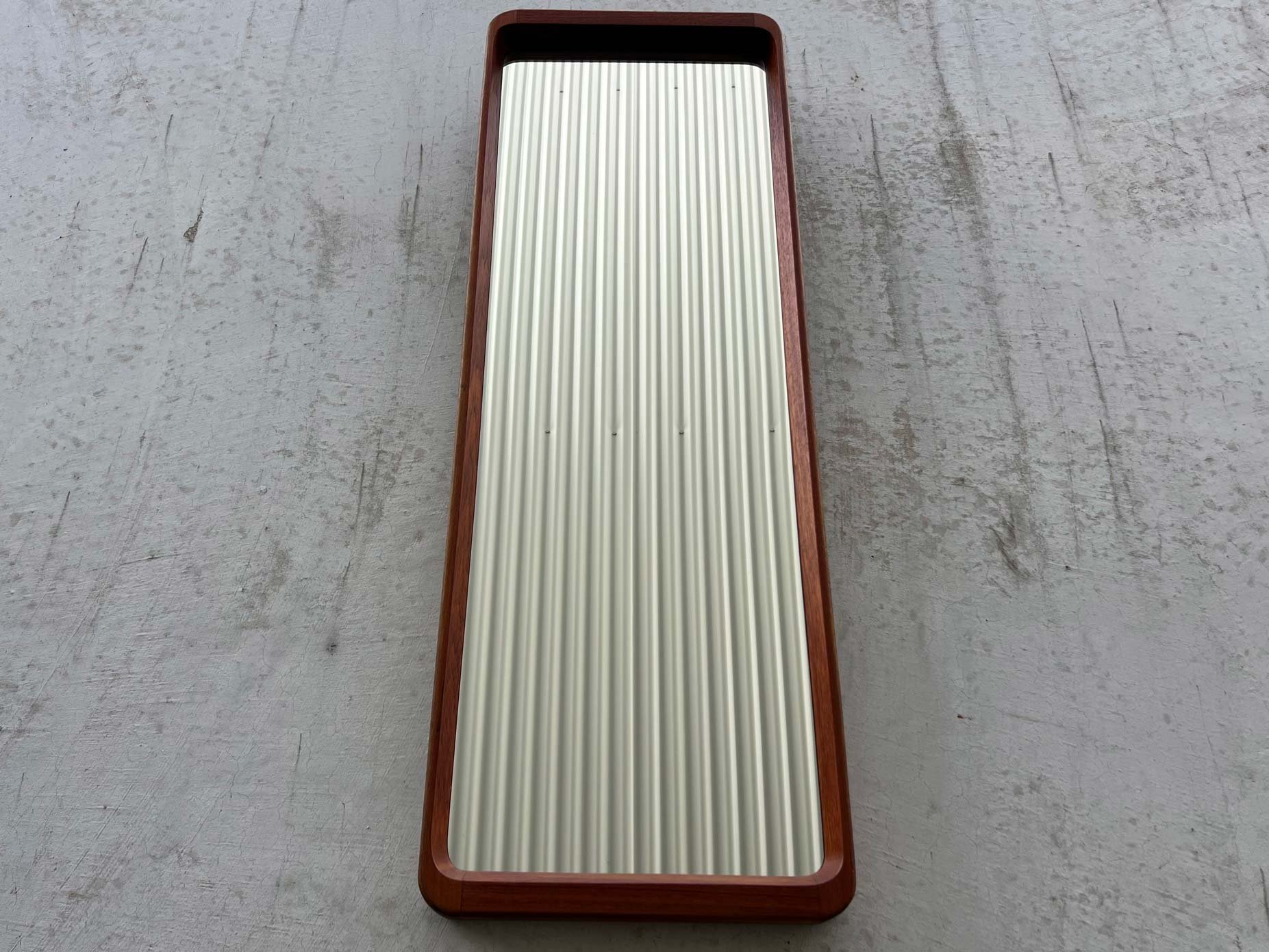 Mid-Century Teak Wall Mirror