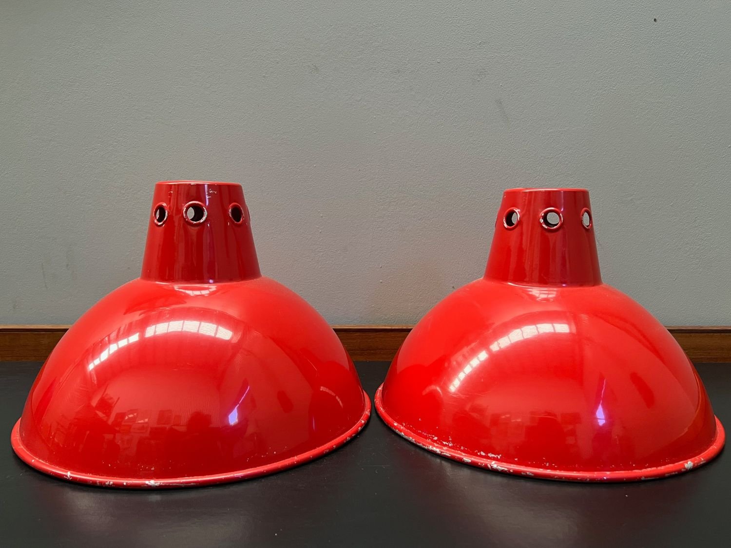 Pair of Vintage Light Shades
