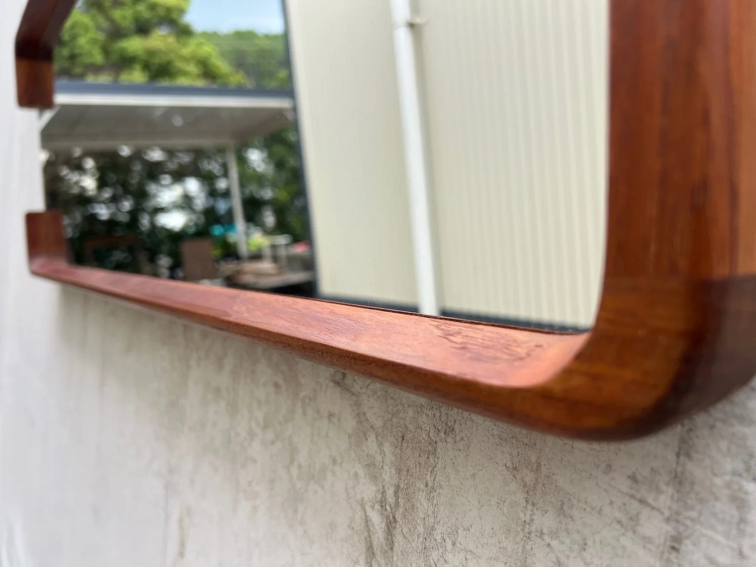 Wall Mirror Solid Teak Frame
