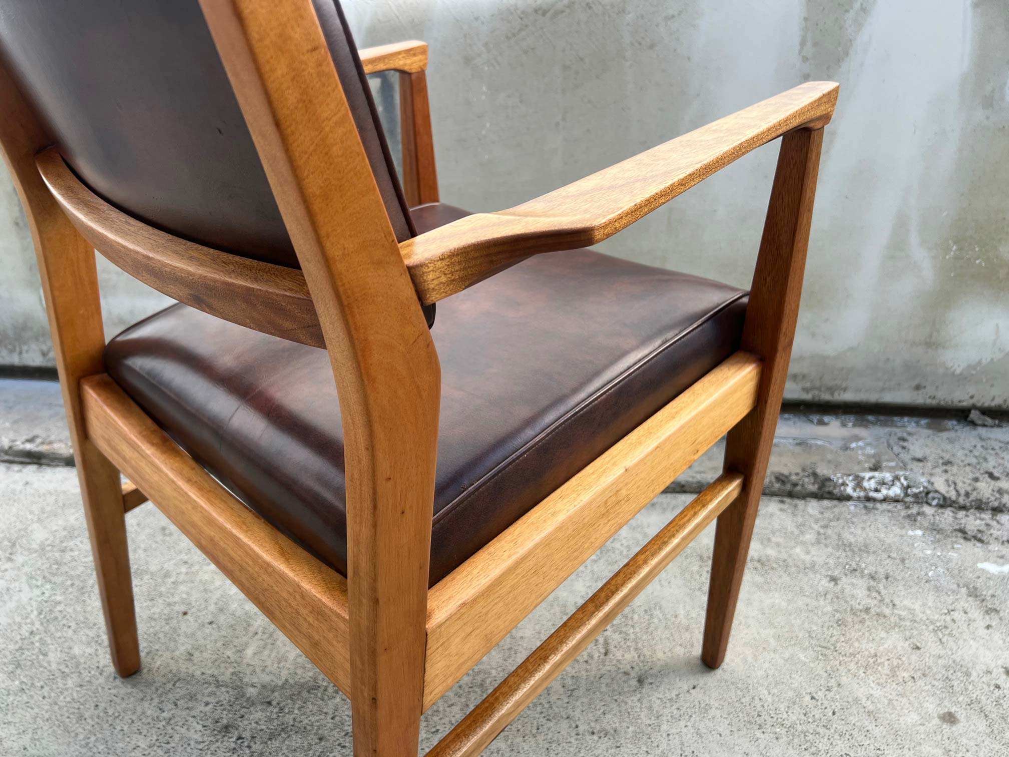 Restored Mid-Century Modern Office Chair Occasional Chair