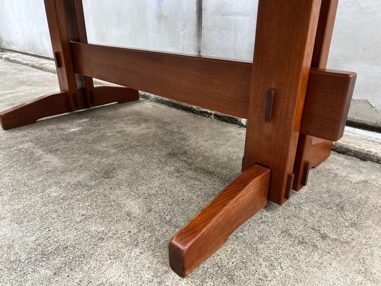 Restored Vintage Dining Table Solid Timber