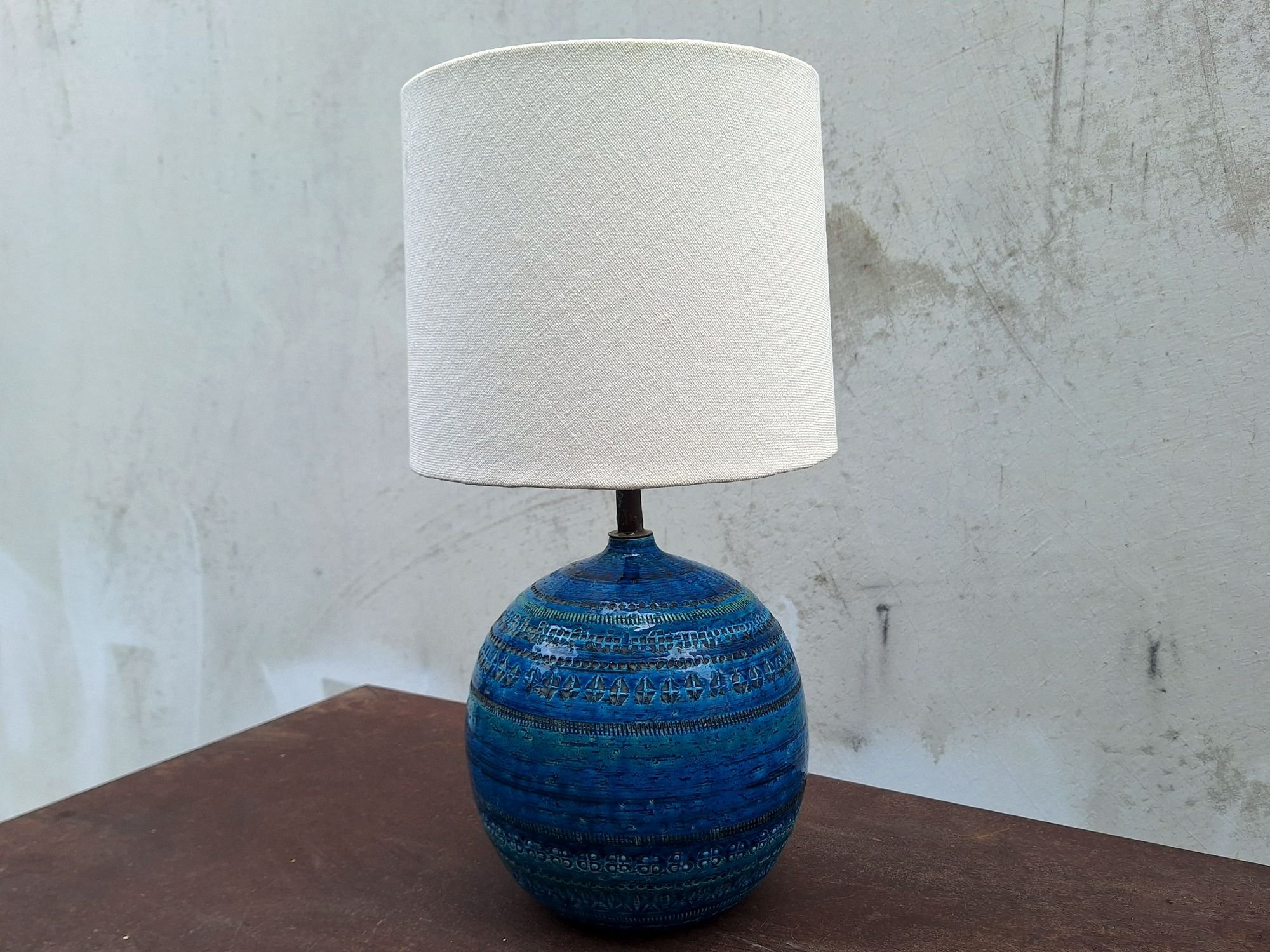 bitossi ceramic lamp round side