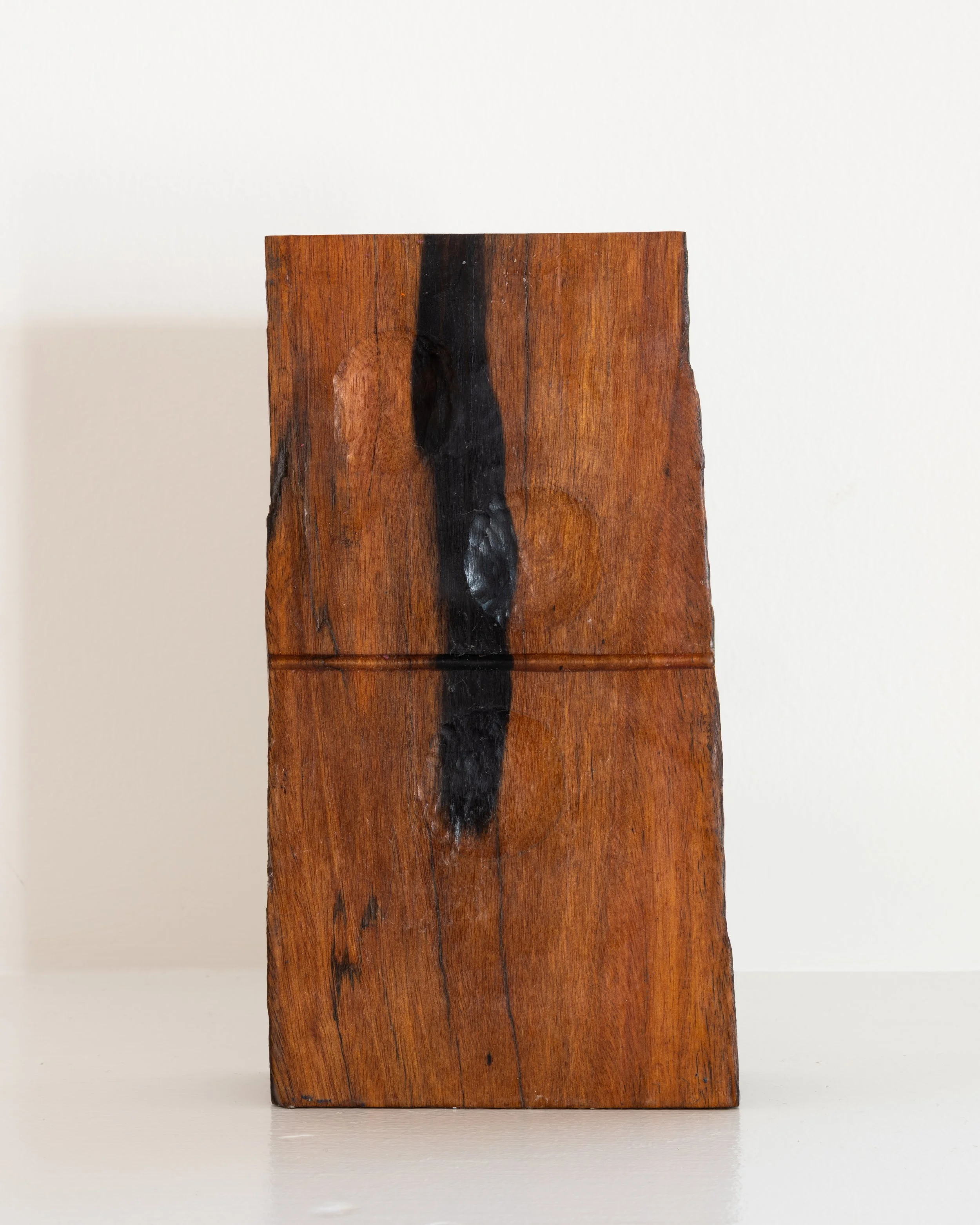 Zenobia Lee "Story Book IV," 2026 Hand carved ebony 8 x 4 1/2 x 2 in (20 x 11 x 5 cm)