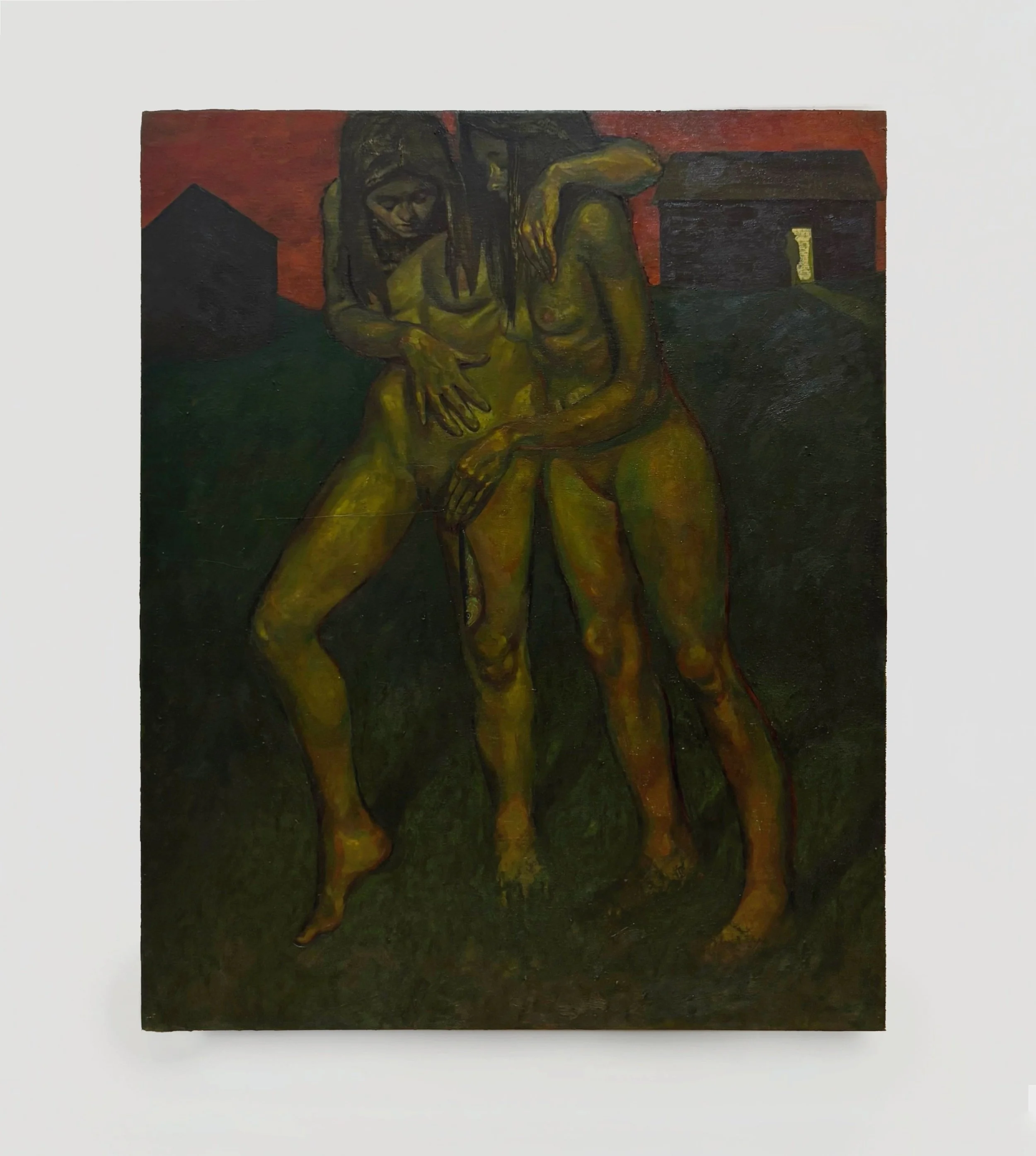 Alessandra Acierno, "The Disposal," 2025 Oil on canvas 41 x 33 inches