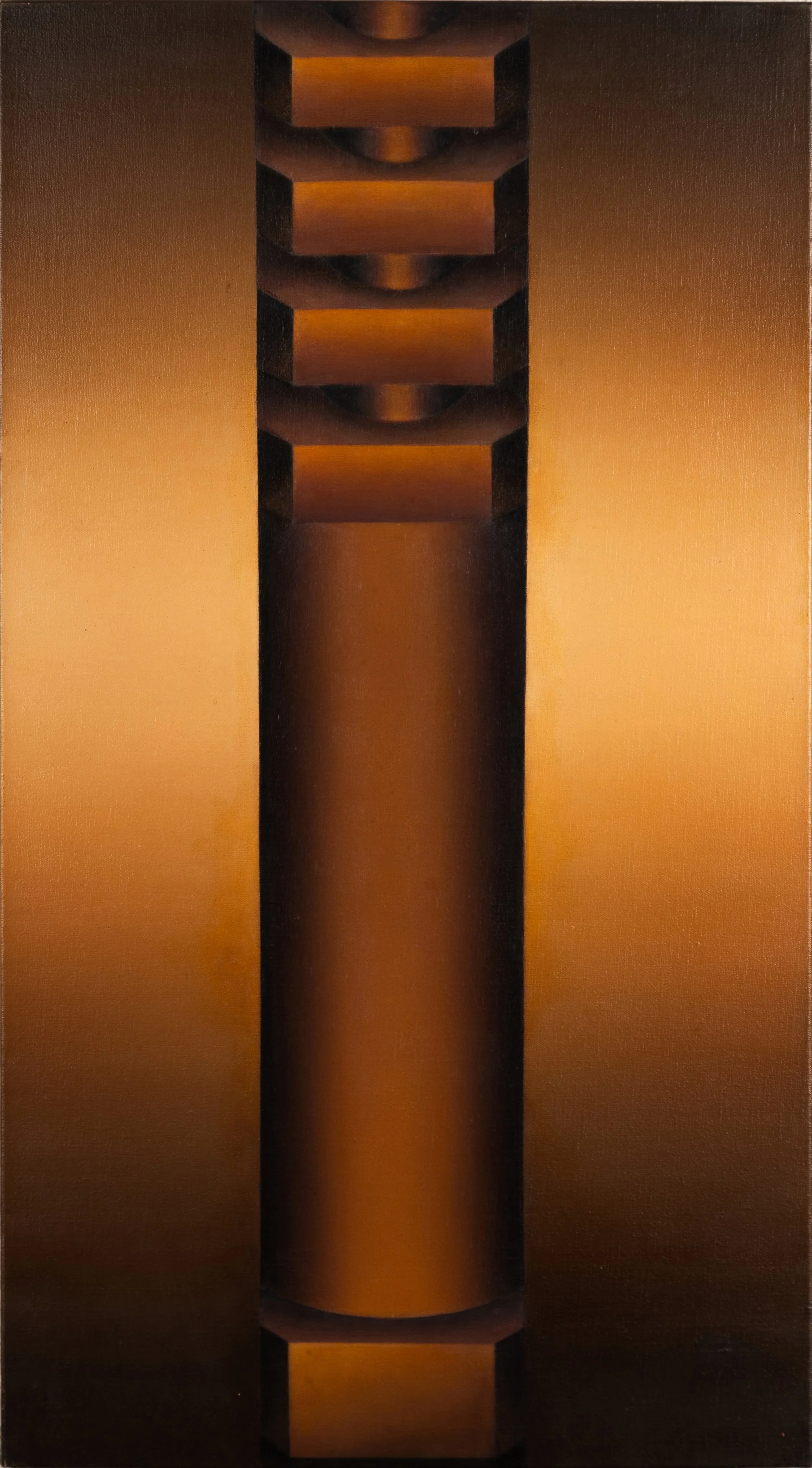 Grigoris Semitecolo "Untitled," 1990-93 Oil on canvas 19 3/4 x 35 1/2 in (50 x 90 cm)