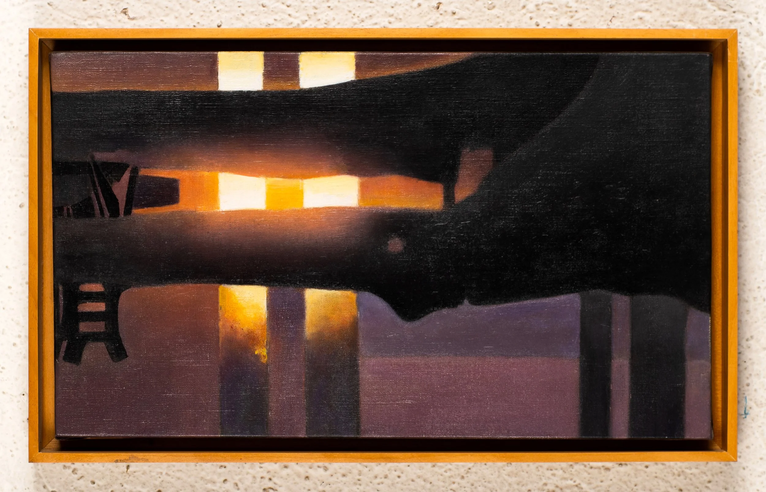 Grigoris Semitecolo "Untitled," 2007-09 Oil on canvas 10 1/2 x 18 in (27 x 46 cm)