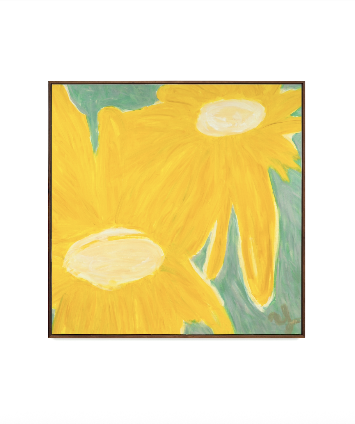 Yu Kobayashi "YK-232," 2025 Oil on canvas 54 1/2 x 54 1/2 in (138 x 138 cm)