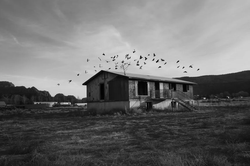 Jim Mangan, "Abandoned", 2020, Archival pigment print, walnut frame, museum glass
20 x 30 in (51 x 76 cm)