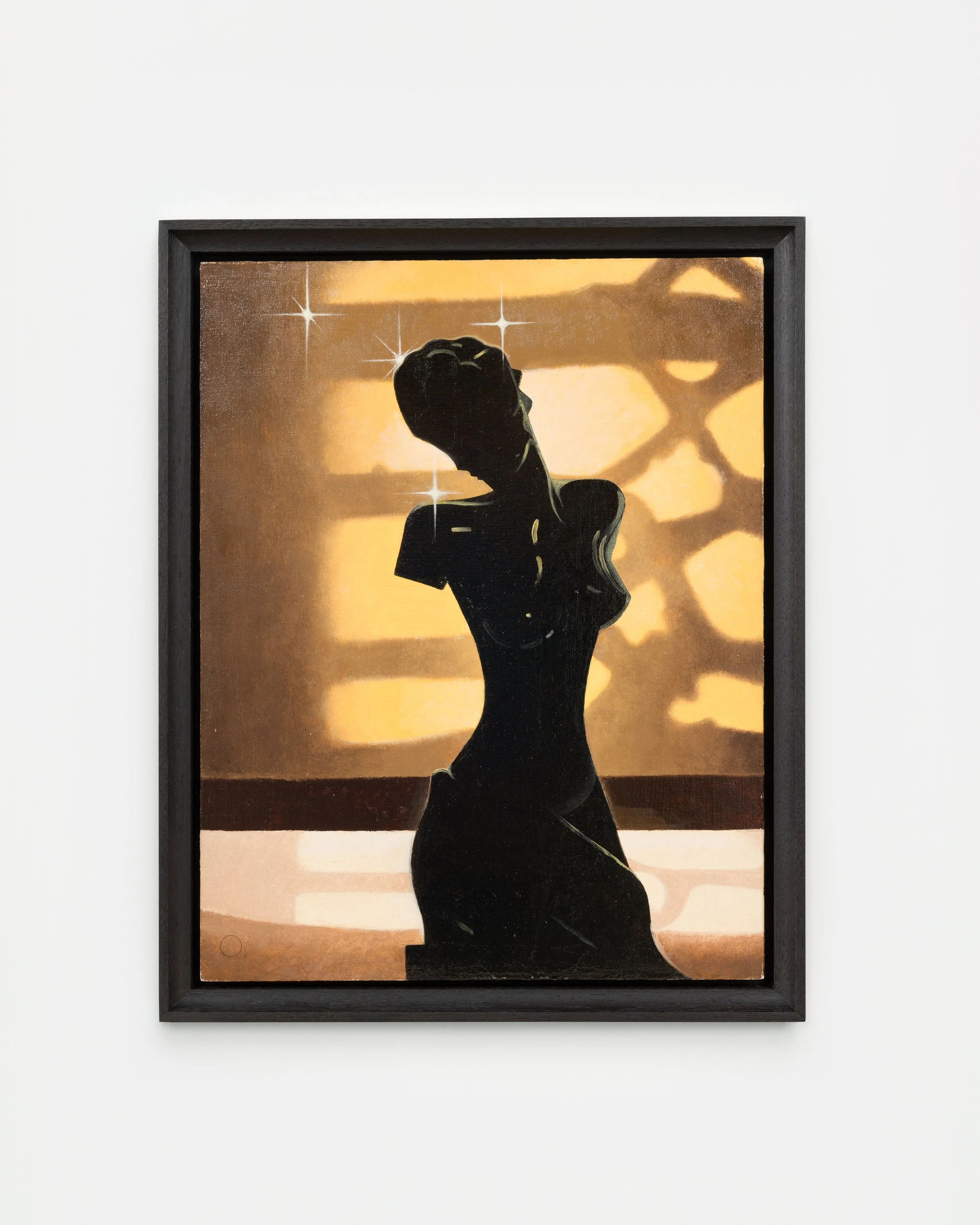 Mel Odom "Charlie's Madonna," 1987 Oil on masonite 19 3/4 x 16 in (50 x 41 cm) framed