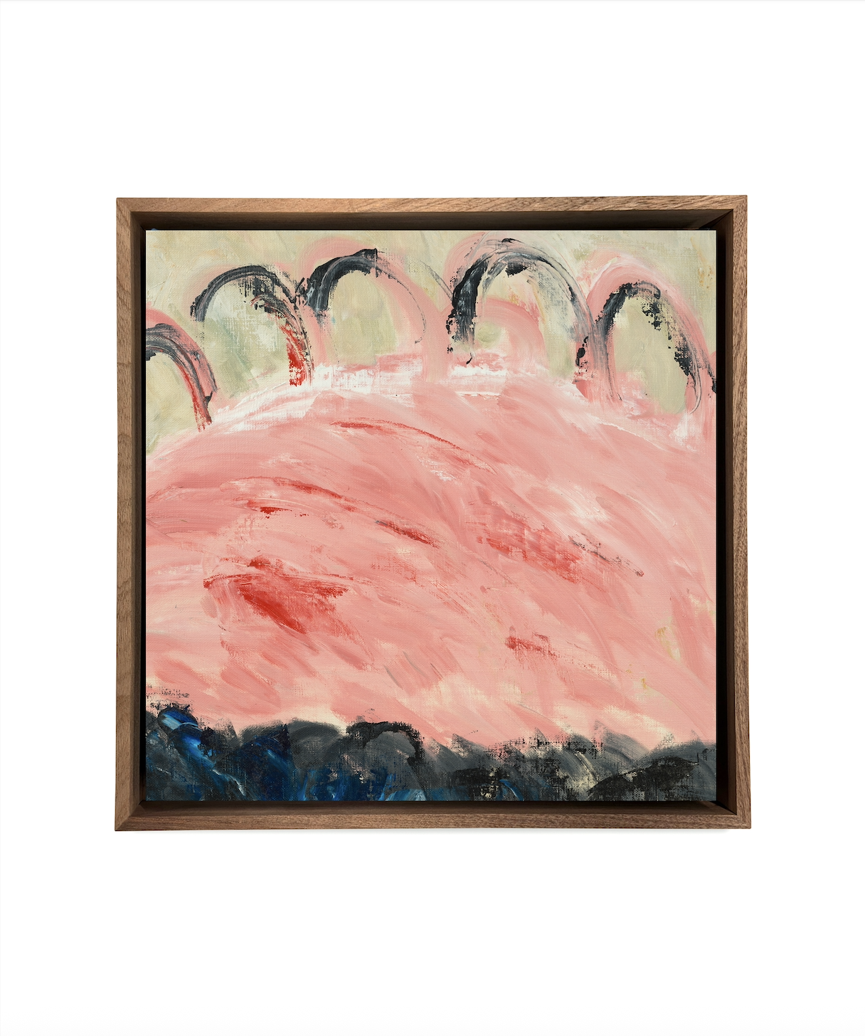 Yu Kobayashi "YK-197," 2025 Oil on canvas 20 x 20 in (51 x 51 cm)