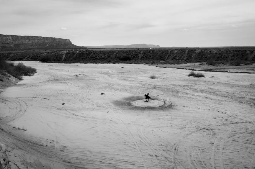 Jim Mangan, "The Ring", 2020-2025. Archival pigment print, walnut frame, museum glass, 60 x 40 in (152 x 102 cm)