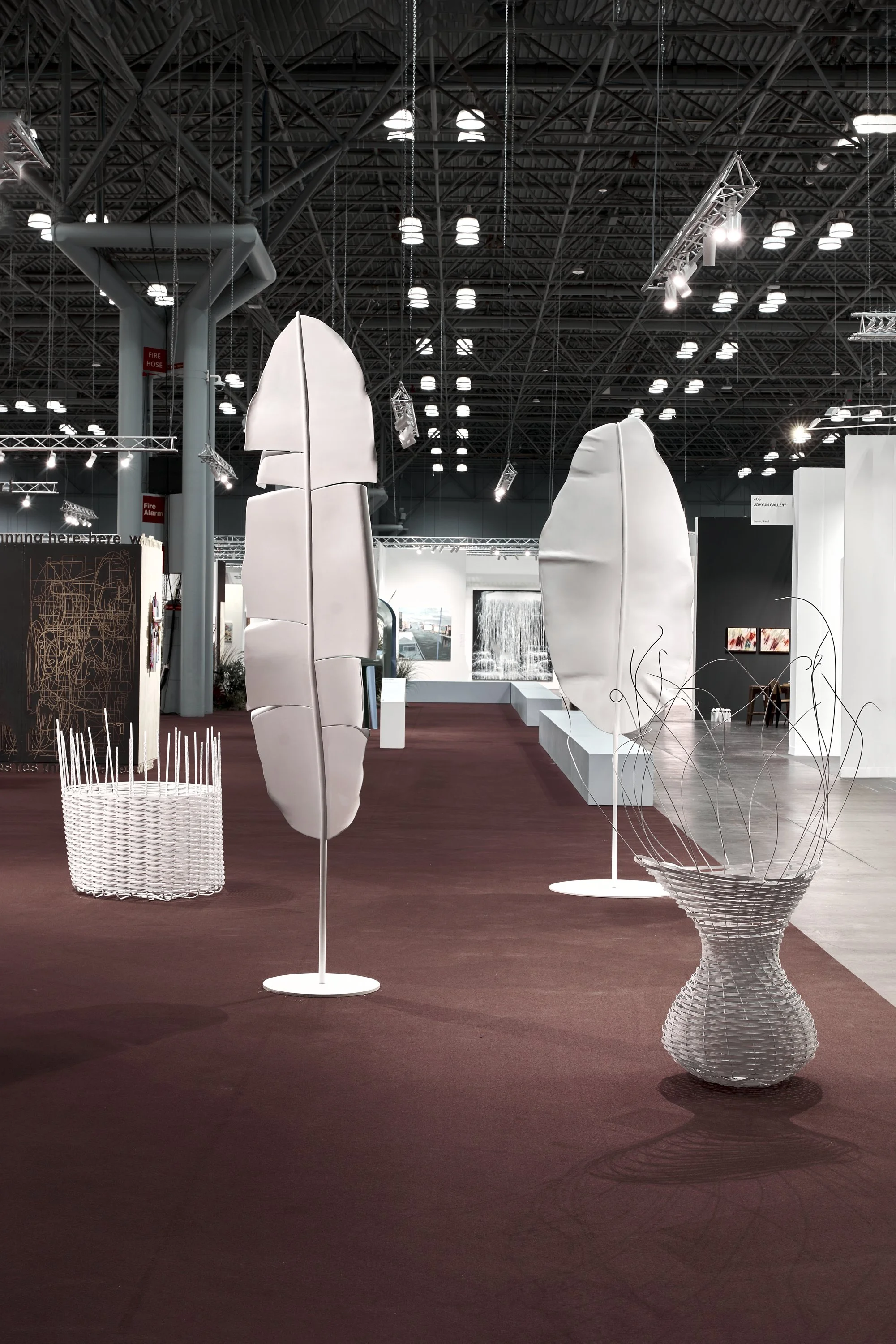 Installation view, The Armory Show, Platform