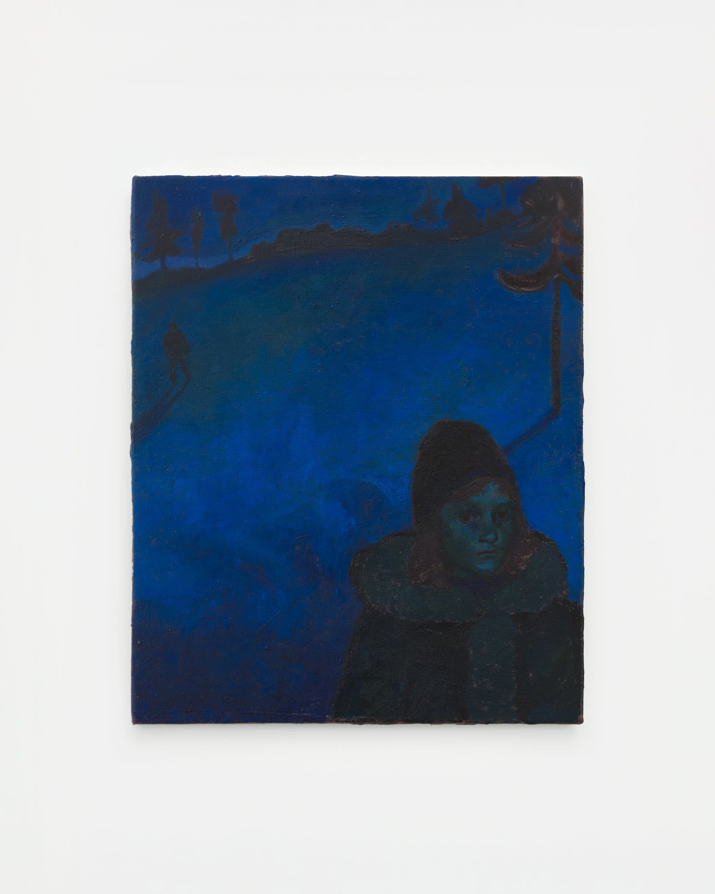 Alessandra Acierno "Ordinary Circumstances," 2026 Oil on canvas 19 1/2 x 16 in (51 x 41 cm)