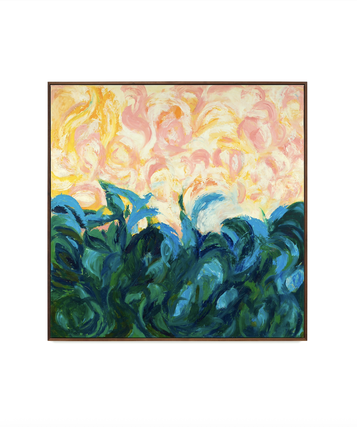 Yu Kobayashi "YK-238," 2025 Oil on canvas 56 1/2 x 56 1/2 in (144 x 144 cm)