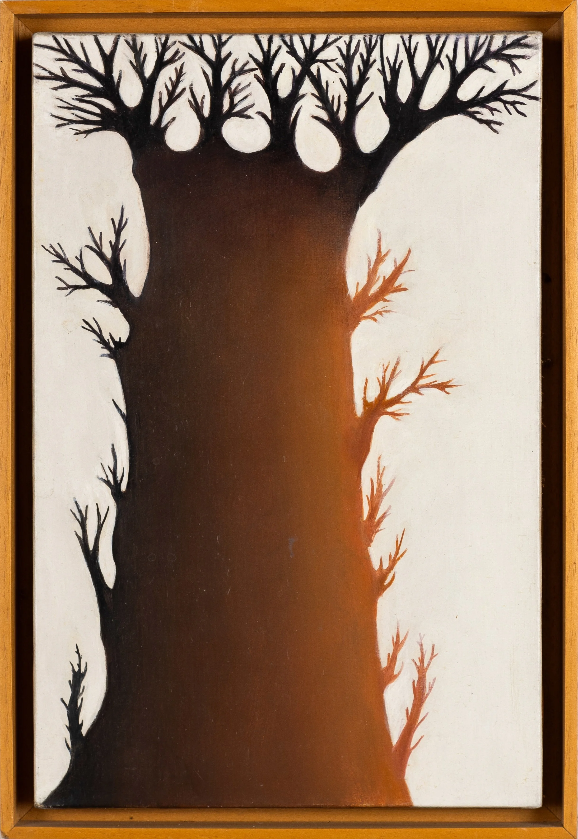 Grigoris Semitecolo "Untitled," 2007-09 Oil on canvas 16 x 10 1/2 in (41 x 27 cm)