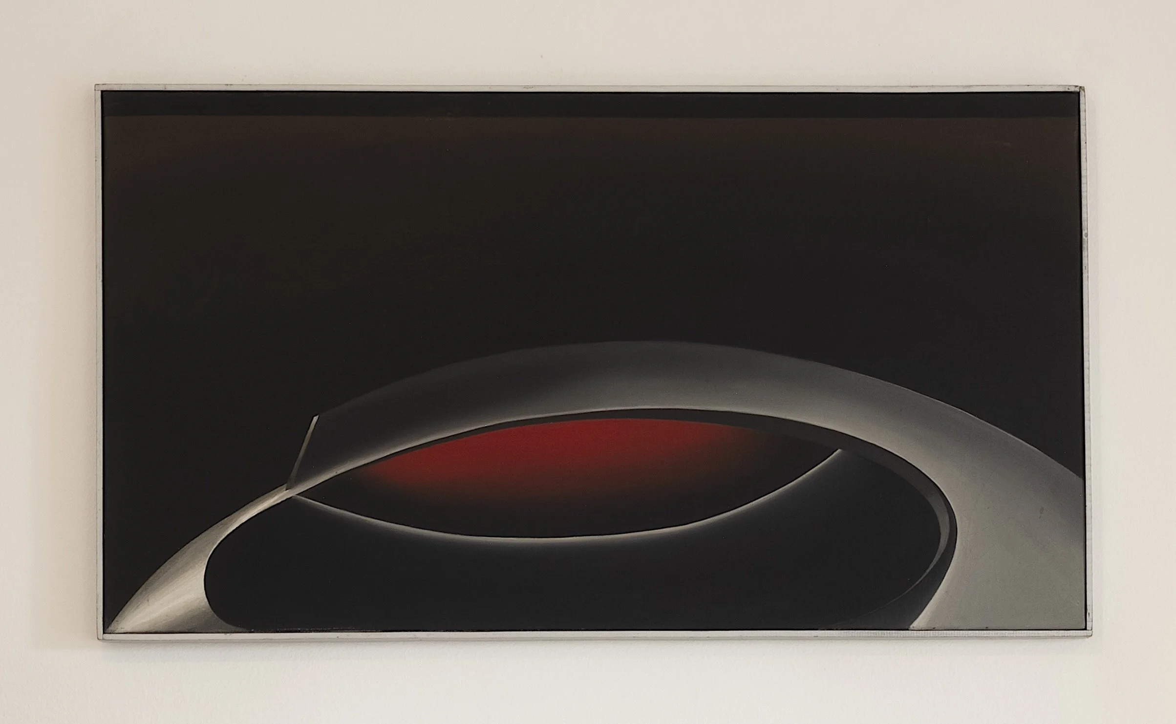 Grigoris Semitecolo "Untitled," 1992-1993 Oil on canvas 20 x 35 3/4 in (51 x 91 cm)