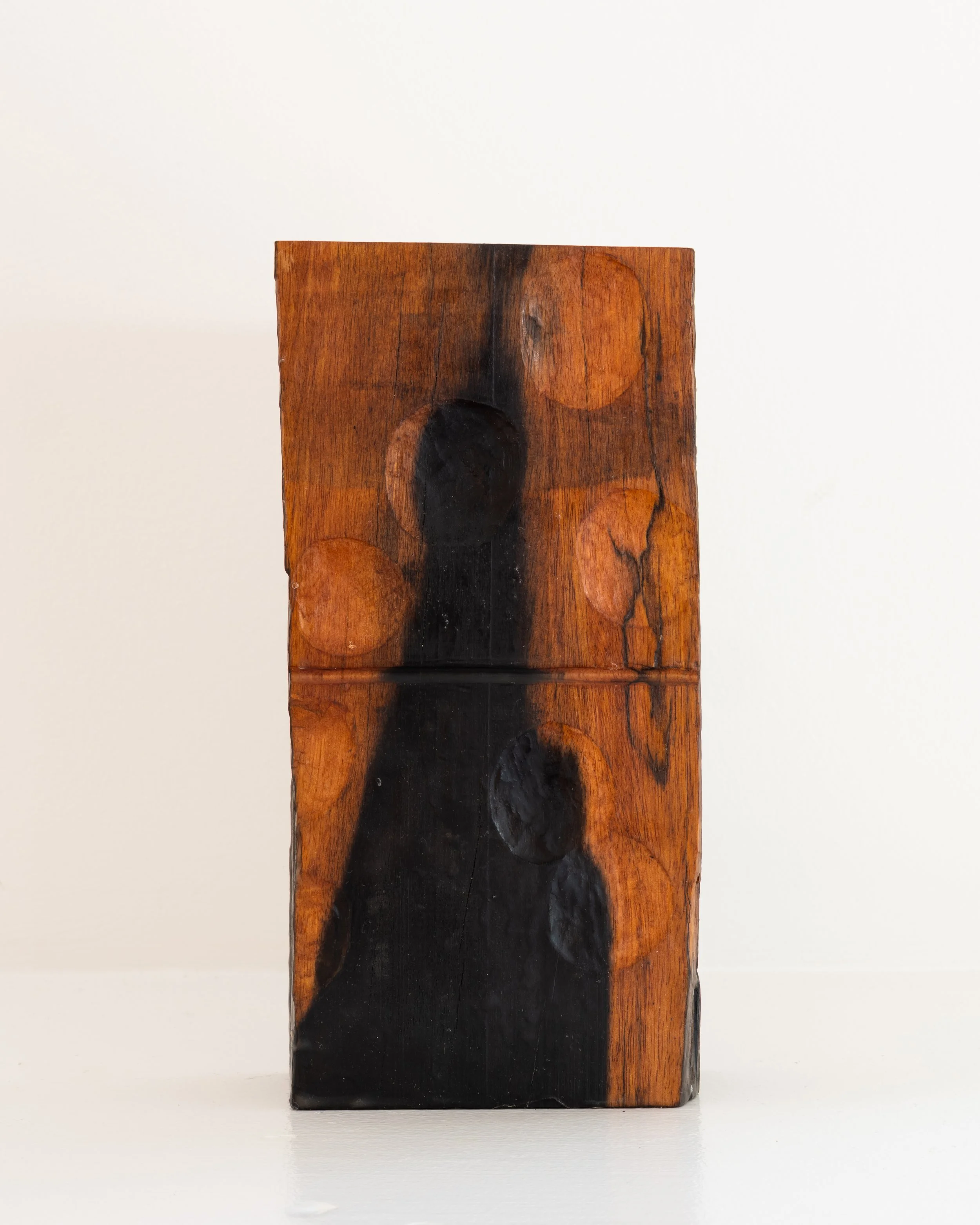 Zenobia Lee "Story Book V," 2026 Hand carved ebony 8 x 3 3/4 x 2 in (20 x 10 x 5 cm)
