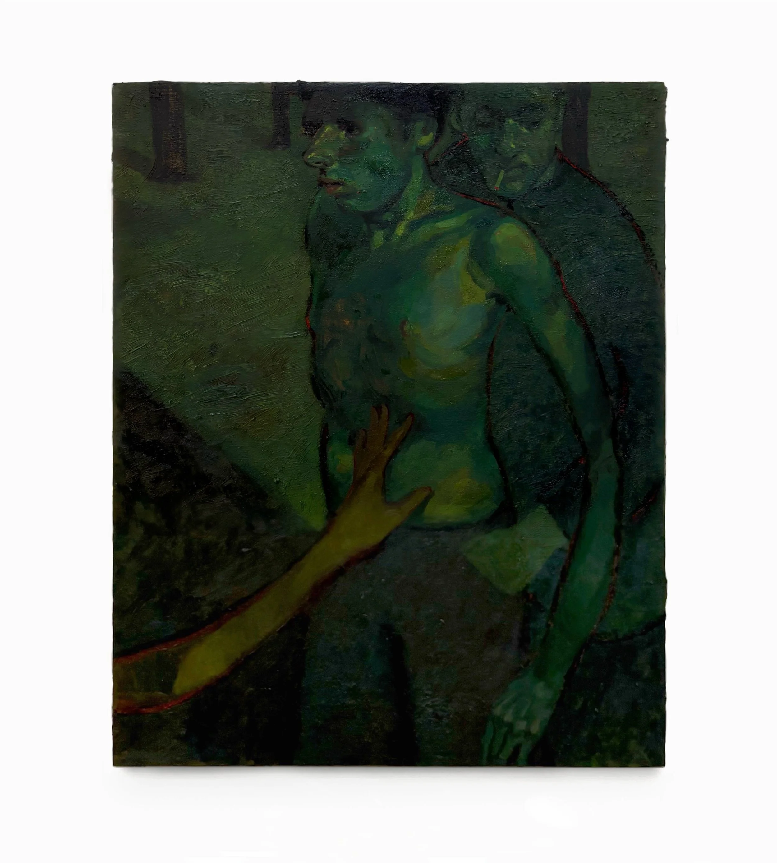 Alessandra Acierno, "An Education," 2025 Oil on canvas 20 x 16 inches