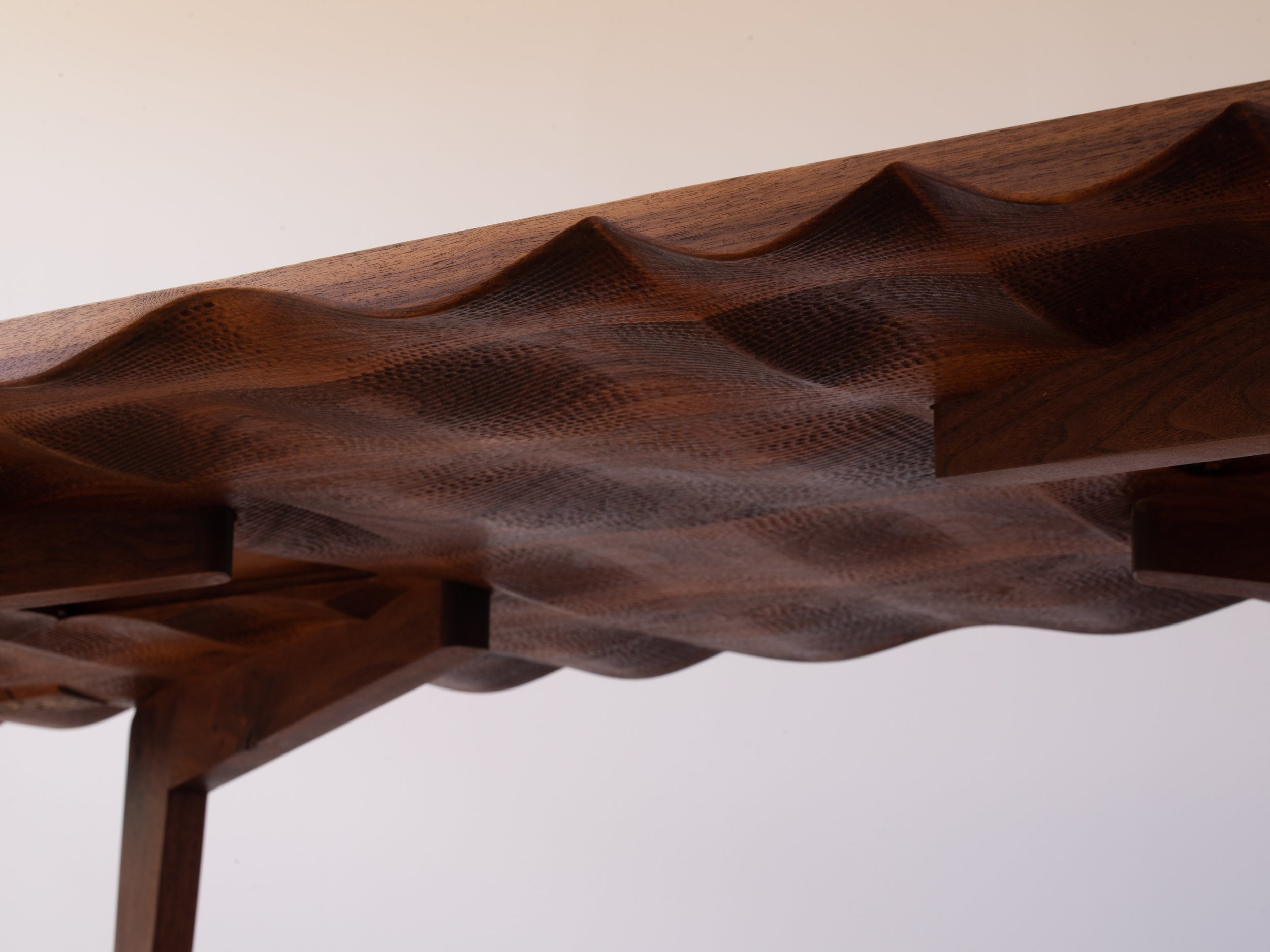 Detail of Jorge Pardo "Untitled (Dining Set)," 2004