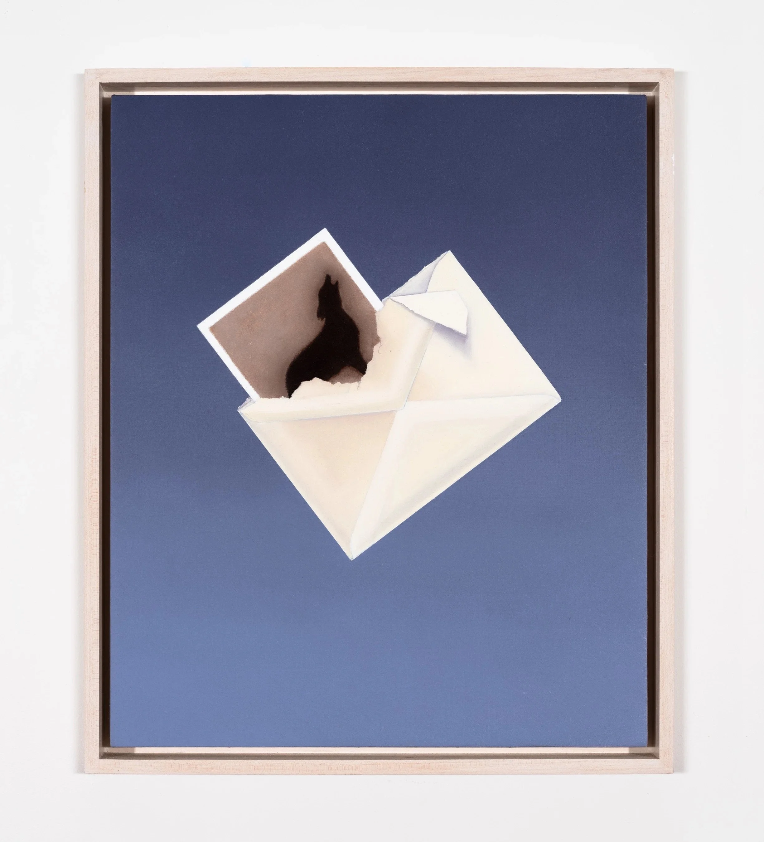 "Howl (II)," 1997 Oil on linen over panel 17 x 14 in (43 x 36 cm)