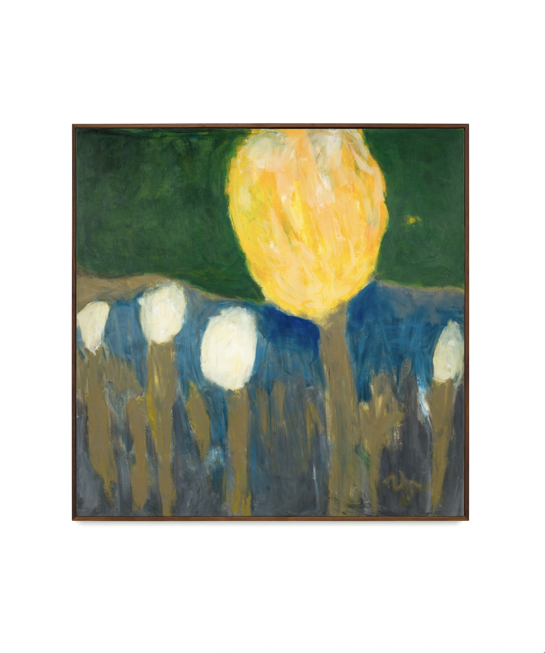 Yu Kobayashi "YK-237," 2025 Oil on canvas 56 1/2 x 56 1/2 in (144 x 144 cm)