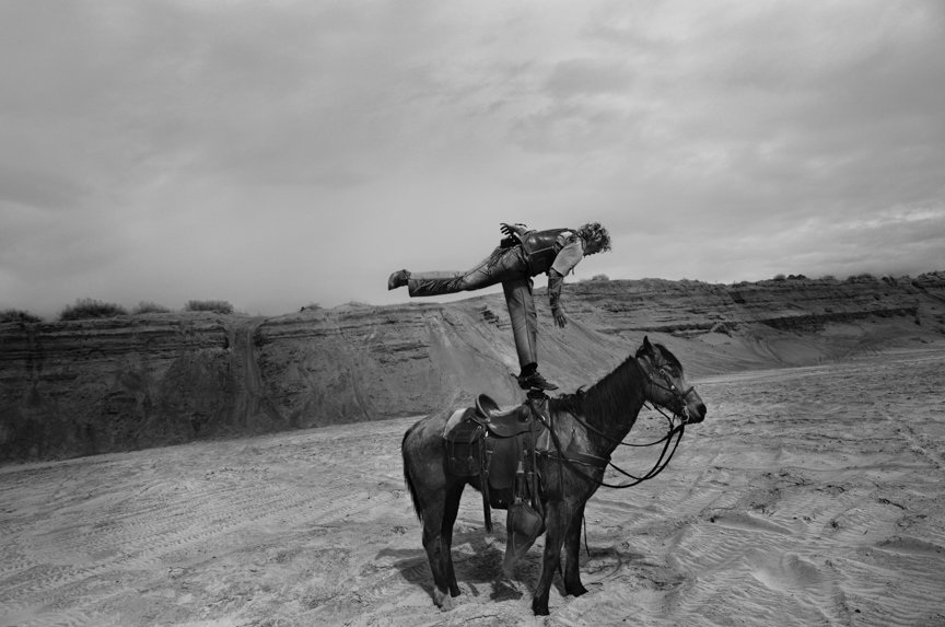 Jim Mangan, "Untitled #4", The Crick, 2020. Archival pigment
print, walnut frame, museum glass, 30 x 45 in (76 x 114 cm)