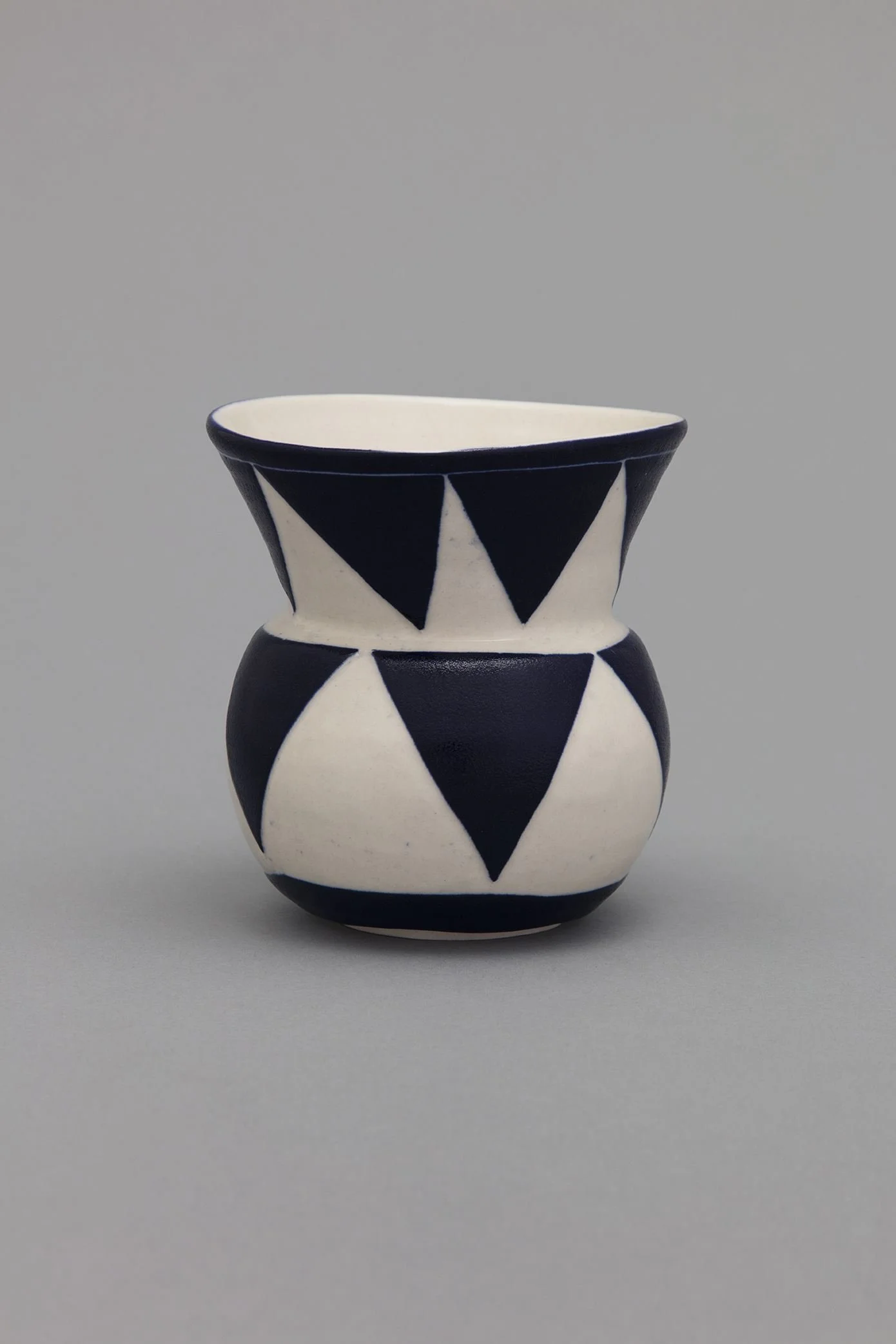 Shio Kusaka "carved 105," 2016 Porcelain 6 x 5 1/4 x 5 1/4 inches