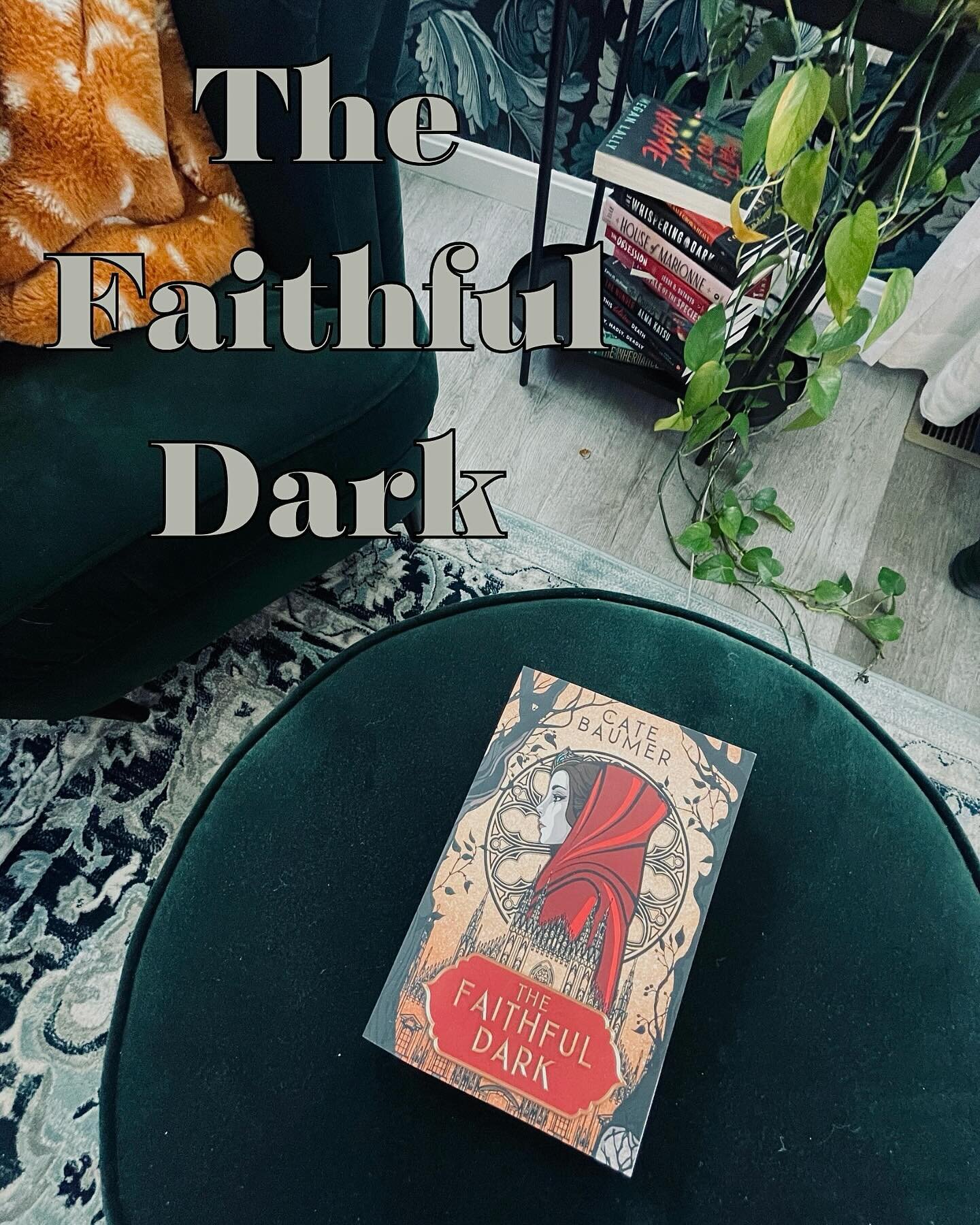 Happy belated book birthday to @cate_baumer and #TheFaithfulDark 🖤🖤 I absolutely loved this romantic fantasy with a dark serial killer mystery and a MOST EXCELLENT antihero POV (✨Ilan, you darling boy✨)

Plzzzzz go read this asap so we can talk abo
