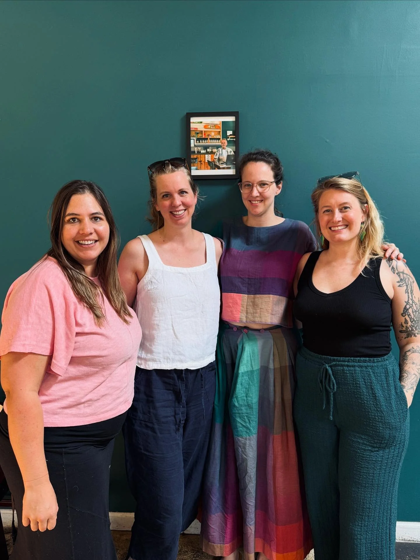 Never trust me to be the one to post/share photos 😆 throwback to the start of July when @jennifermandula FINALLY got to come join @ajcosgrovebooks , Jen, and me at our favorite coffee shop for writing dates 🌈✨☕️🙌
.
.
Writing buddies are the best&m
