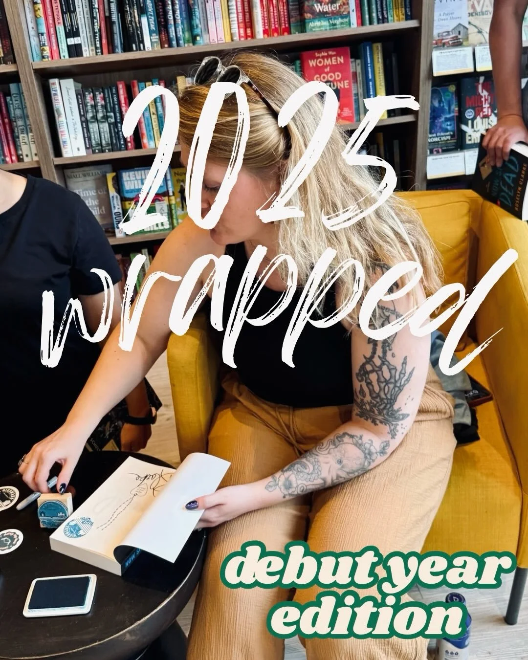 2025 was a wild year!! Dreams coming true, scary times professionally (aka accidentally becoming a full-time author until&hellip;.TBD&hellip;), and so many moments that I&rsquo;ll cherish forever!! Thank you to everyone who&rsquo;s made this year so 