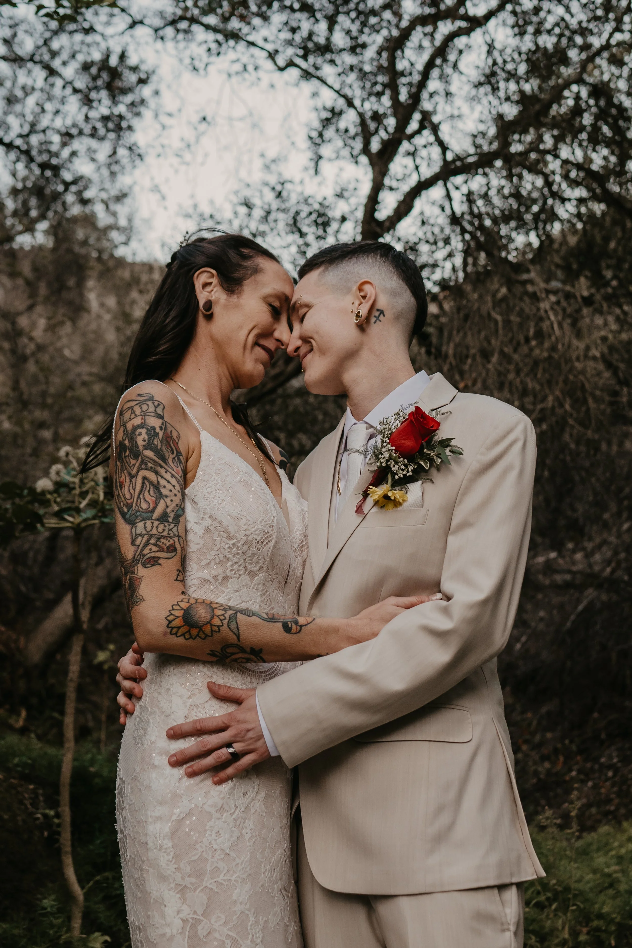 LGBTQ Bridal Portraits at the Pala Mesa Resort  | By Southern California Wedding Photographer Jaide Welles