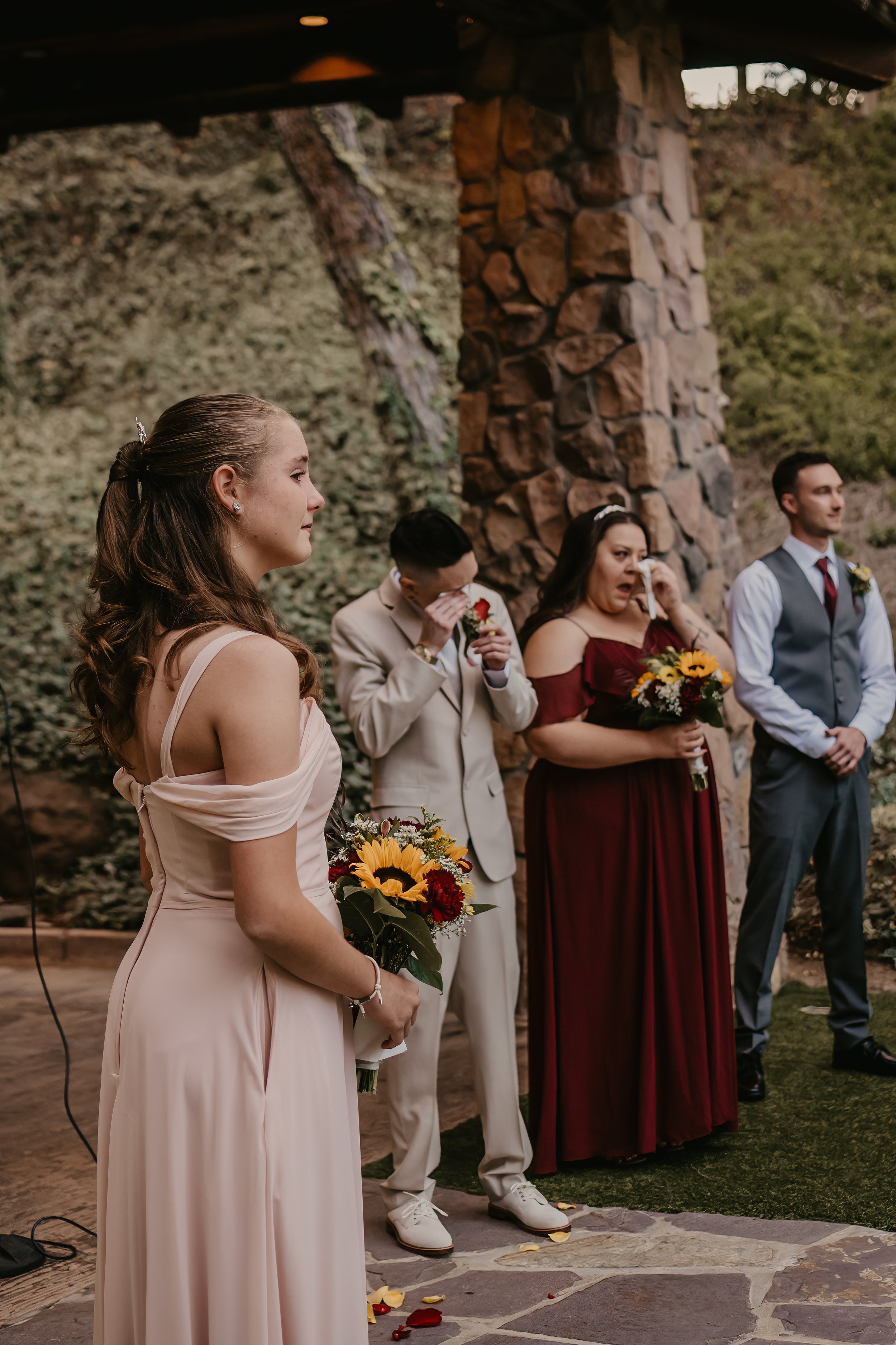 LGBTQ Wedding Ceremony at Pala Mesa Resort | By Southern California Wedding Photographer Jaide Welles
