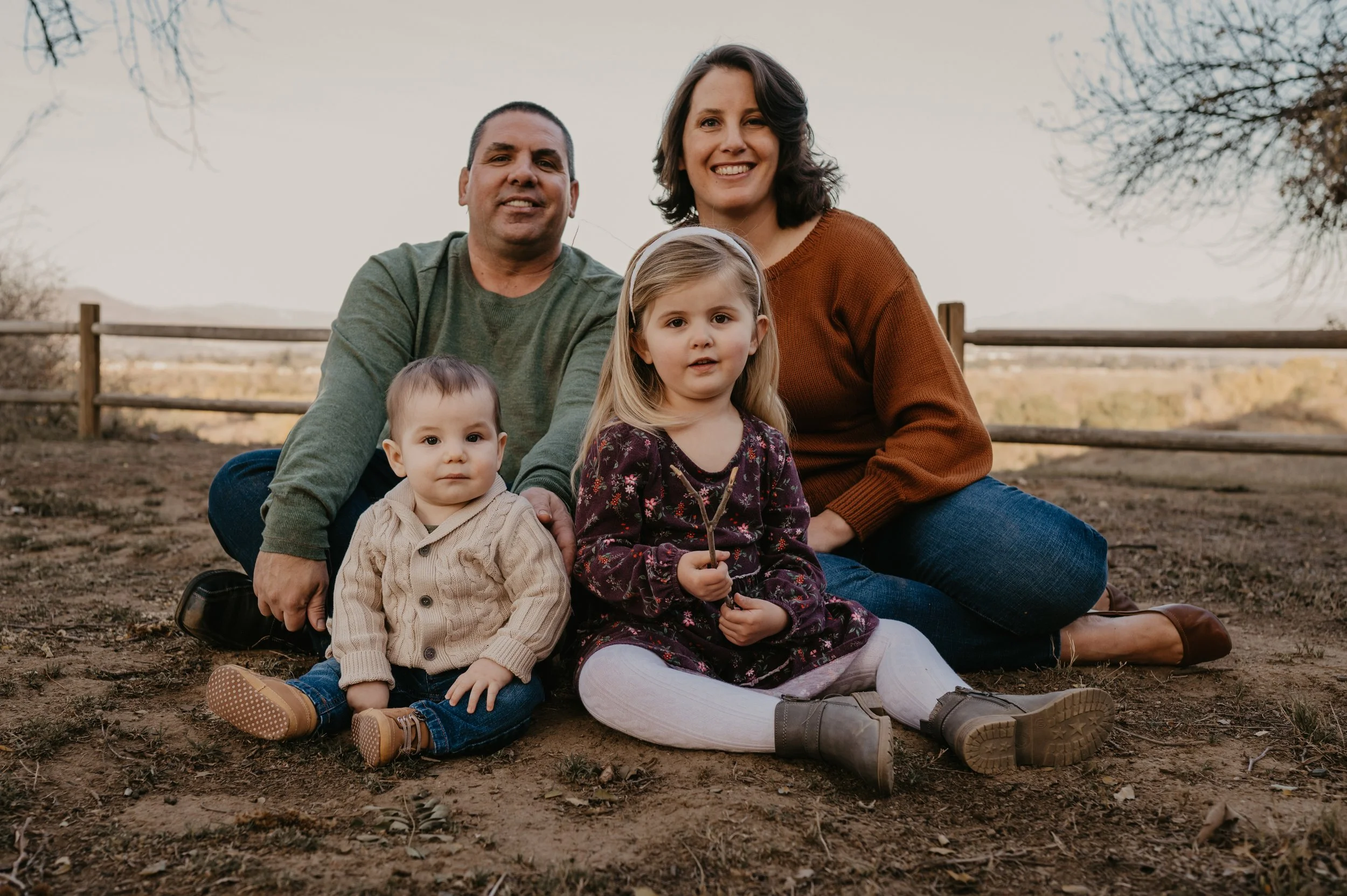 Family Photoshoot at Hidden Valley Nature Preserve | Riverside, CA