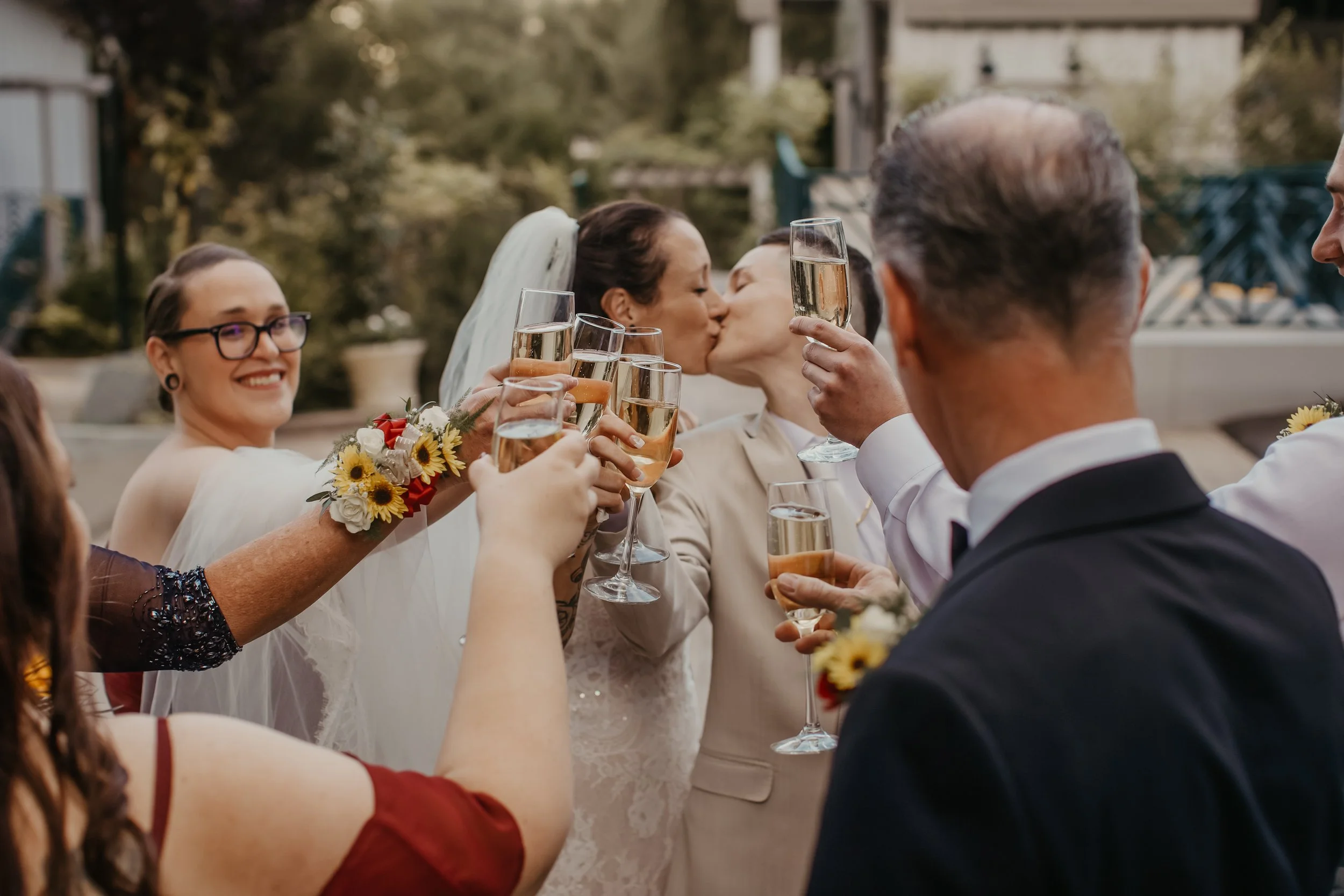 LGBTQ Wedding Ceremony at Pala Mesa Resort | By Southern California Wedding Photographer Jaide Welles