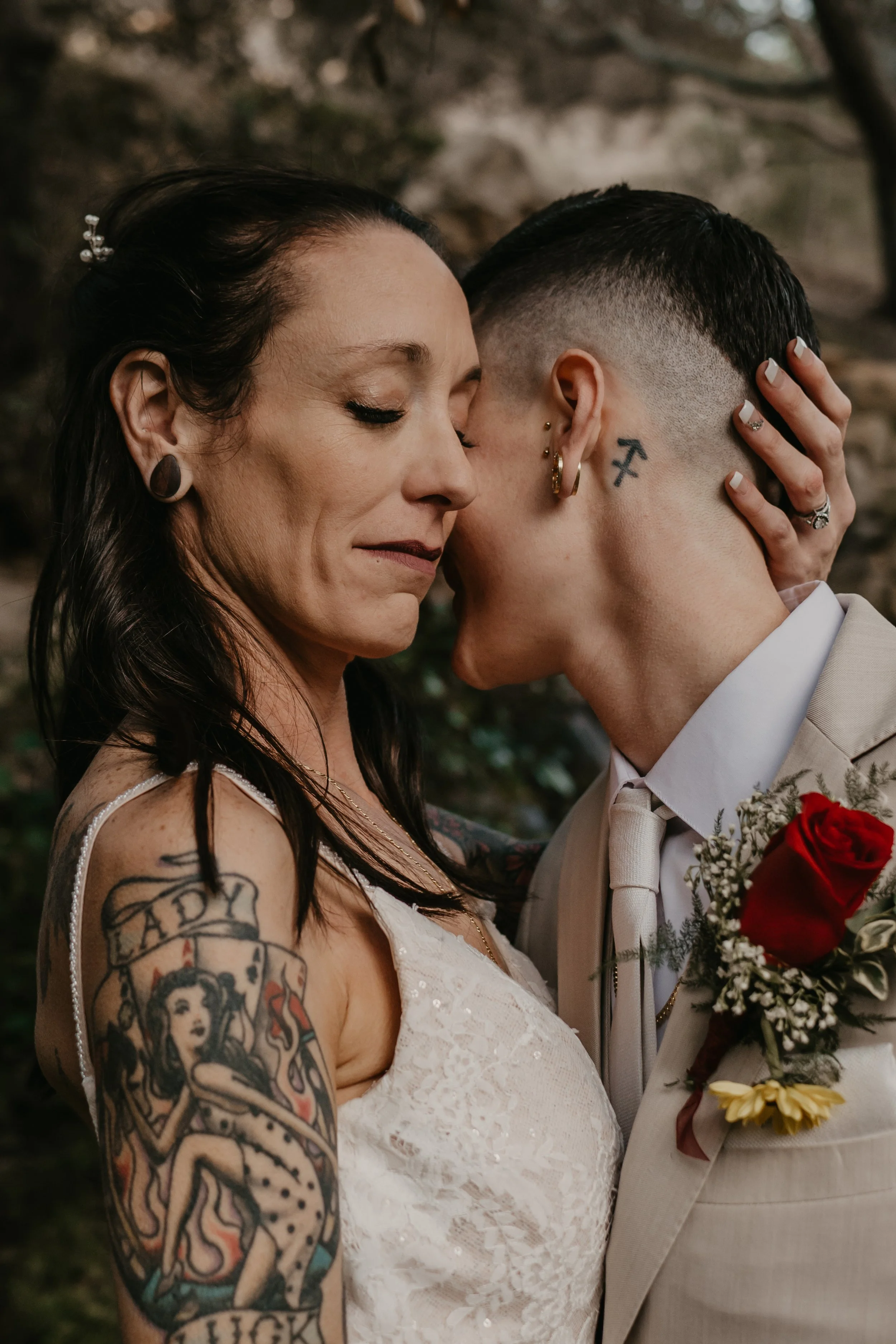 LGBTQ Bridal Portraits at the Pala Mesa Resort  | By Southern California Wedding Photographer Jaide Welles